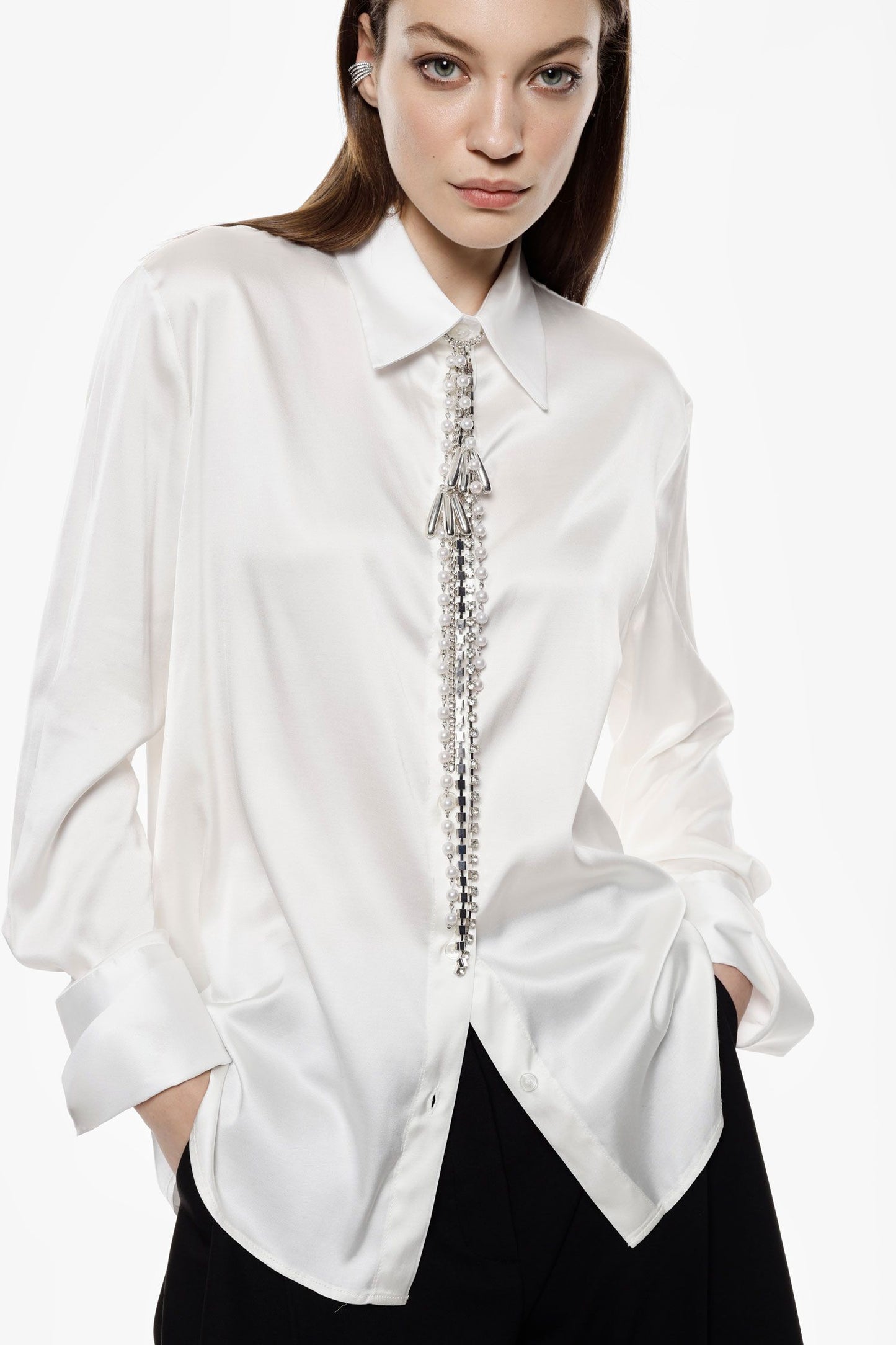 CNL4KIQ-LATTE - CAMICIA - IMPERIAL