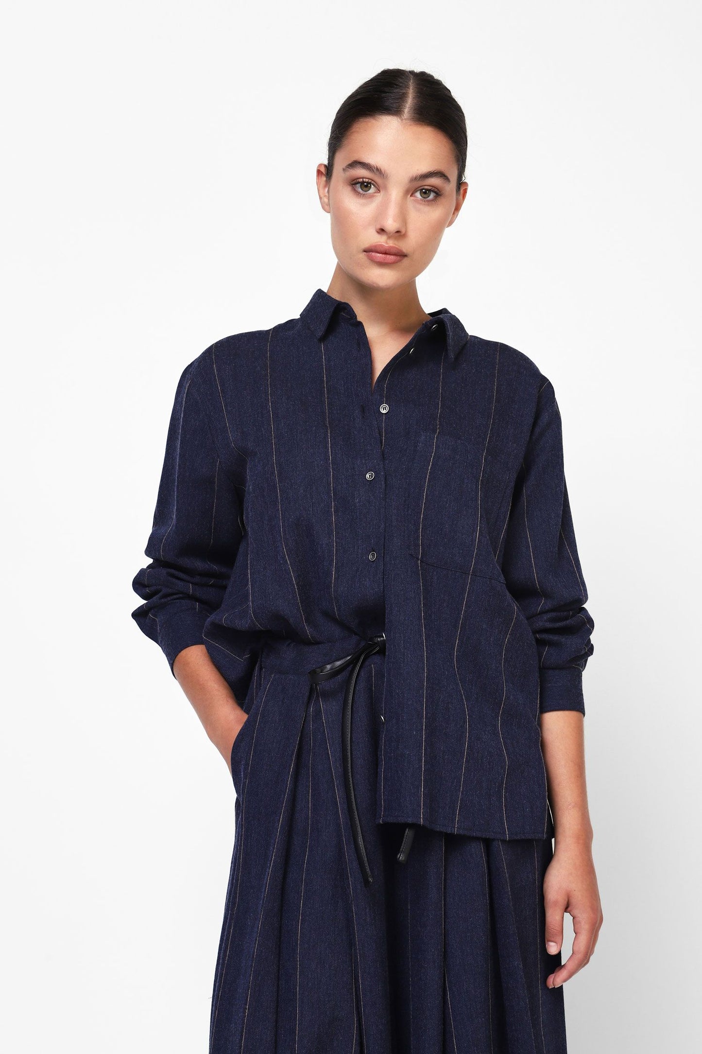 C331K006A-DENIMBLU - CAMICIA - DIXIE