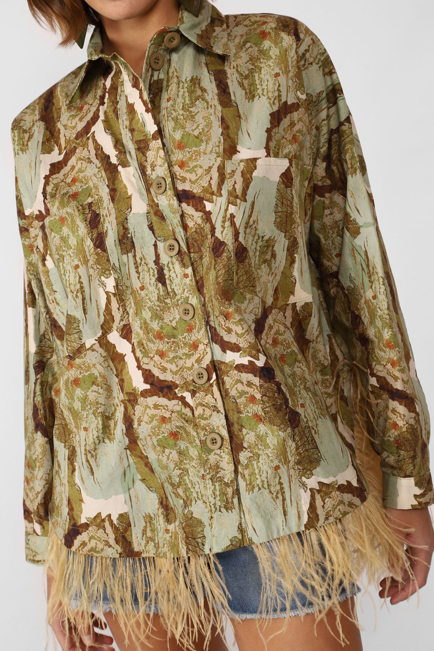 CEGUJCHA-VERDE - CAMICIA - DIXIE