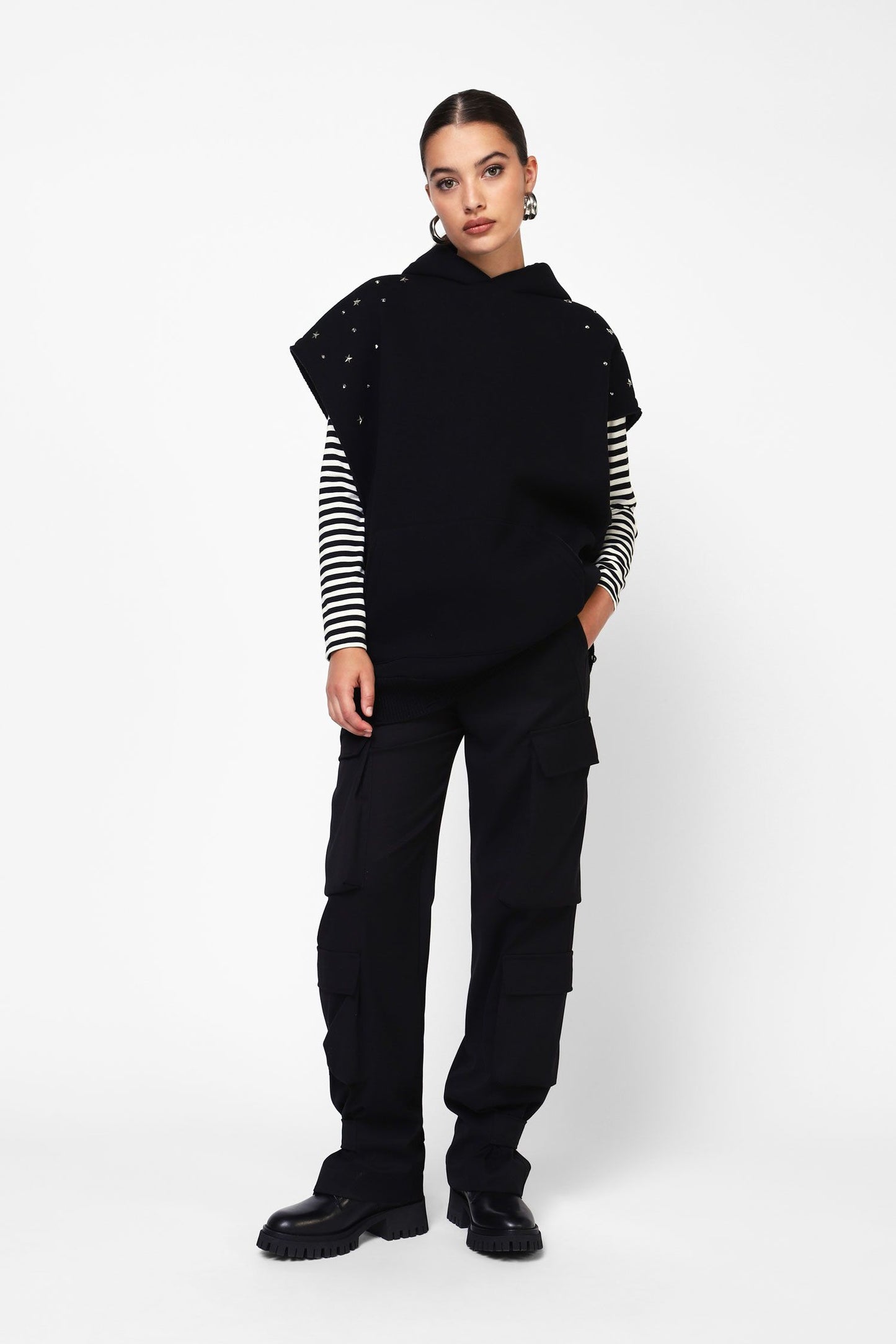 P340K027A-NERO - PANTALONE - DIXIE