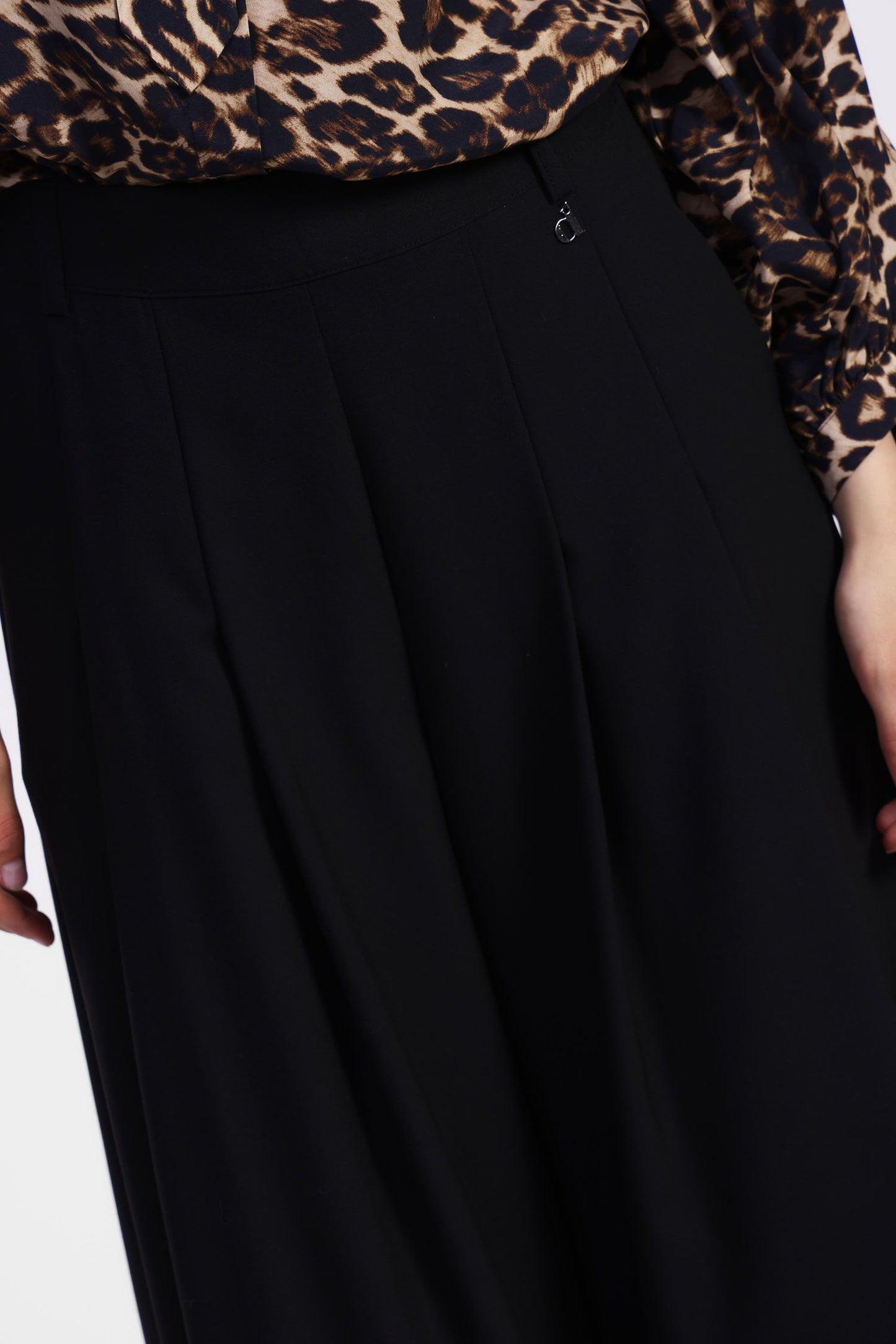 PDNBKHZA-NERO - PANTALONE - DIXIE