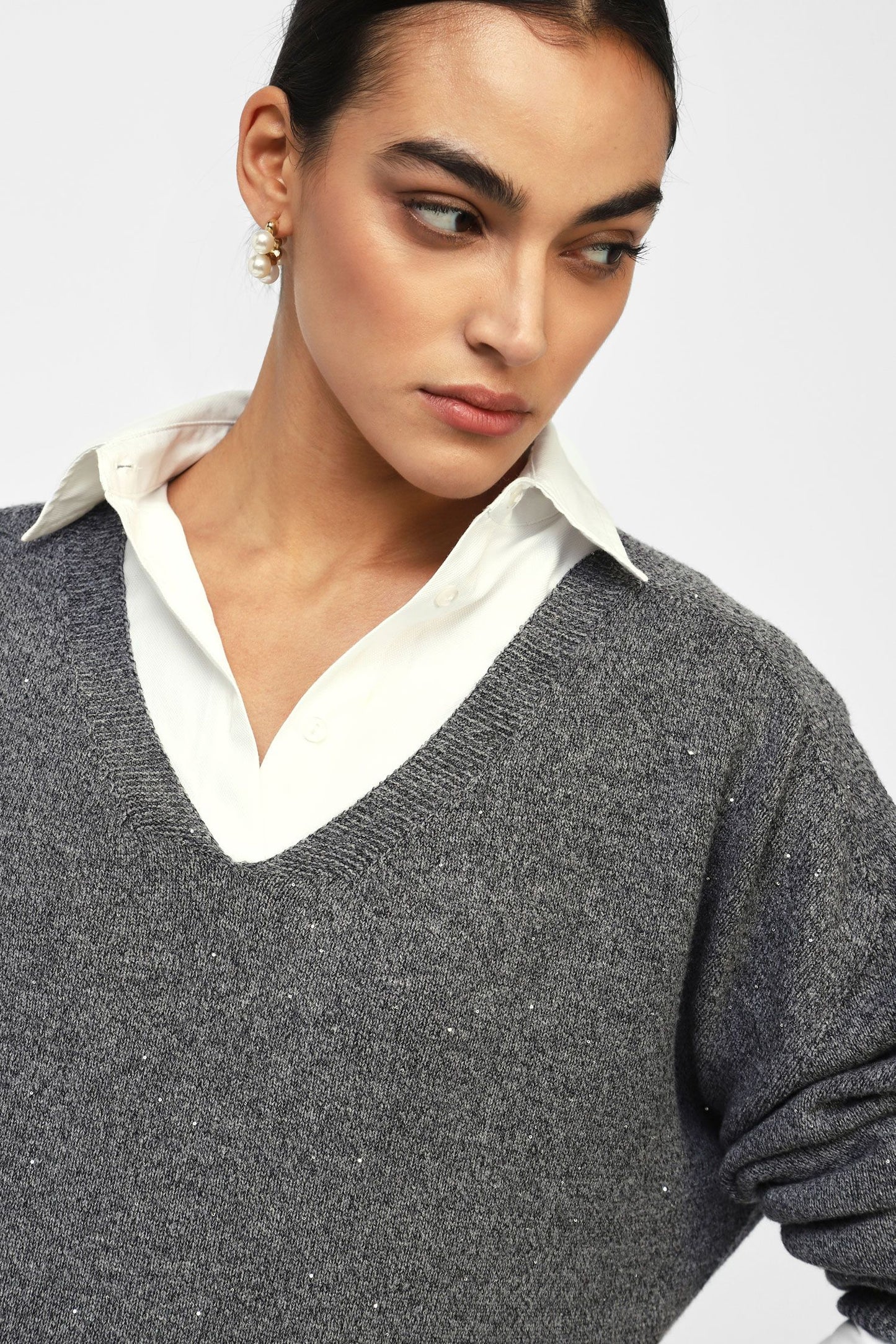 M223K214-GRIGIO - MAGLIA - DIXIE