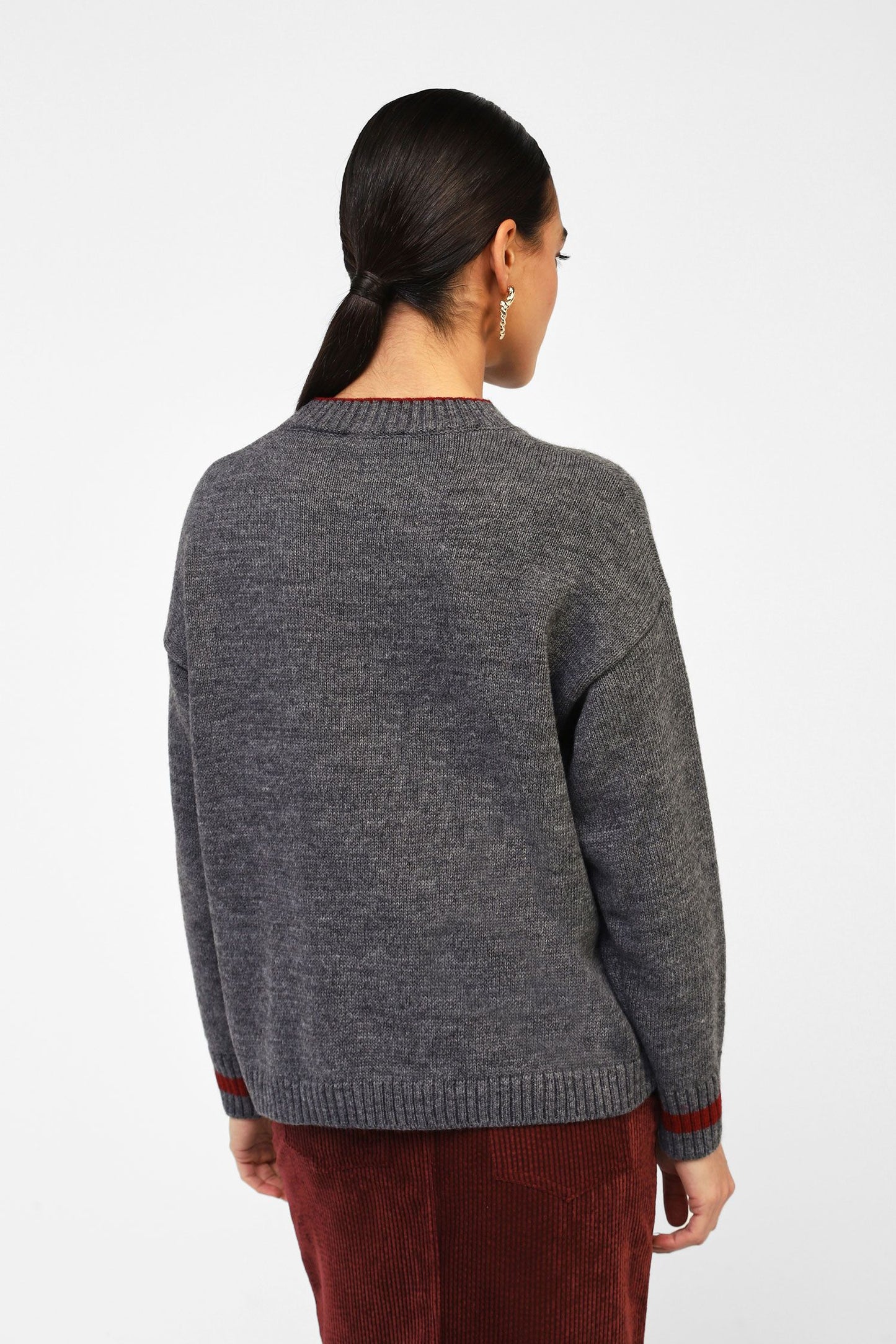 M768K252-GRIGIO - MAGLIA - DIXIE