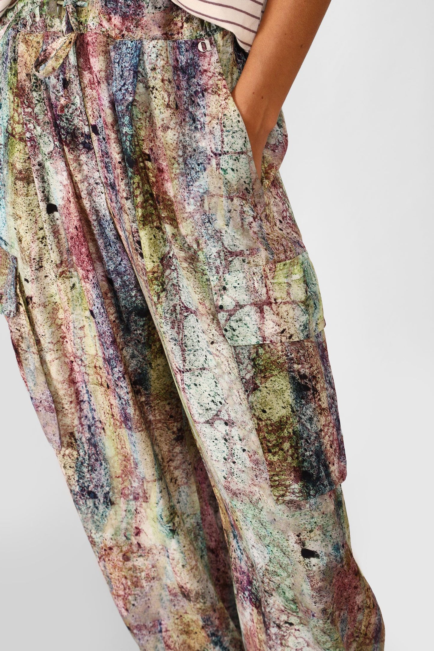 PCQ3JBMA-MULTICOLOR - PANTALONE - DIXIE