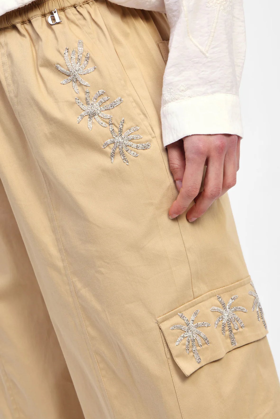 P844W007A-SABBIA - PANTALONE - DIXIE