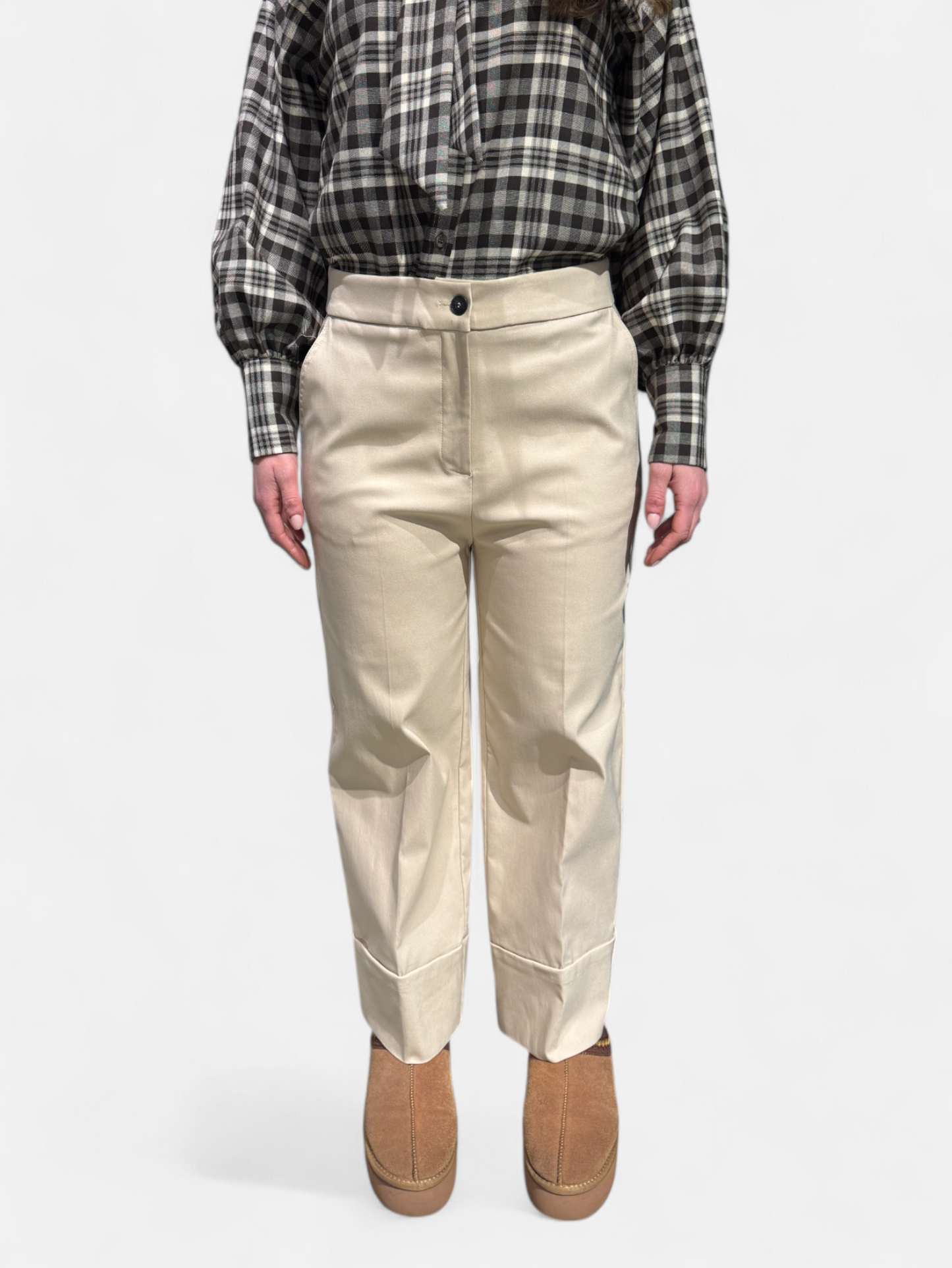 ADF312-BEIGE - PANTALONE - KONTATTO