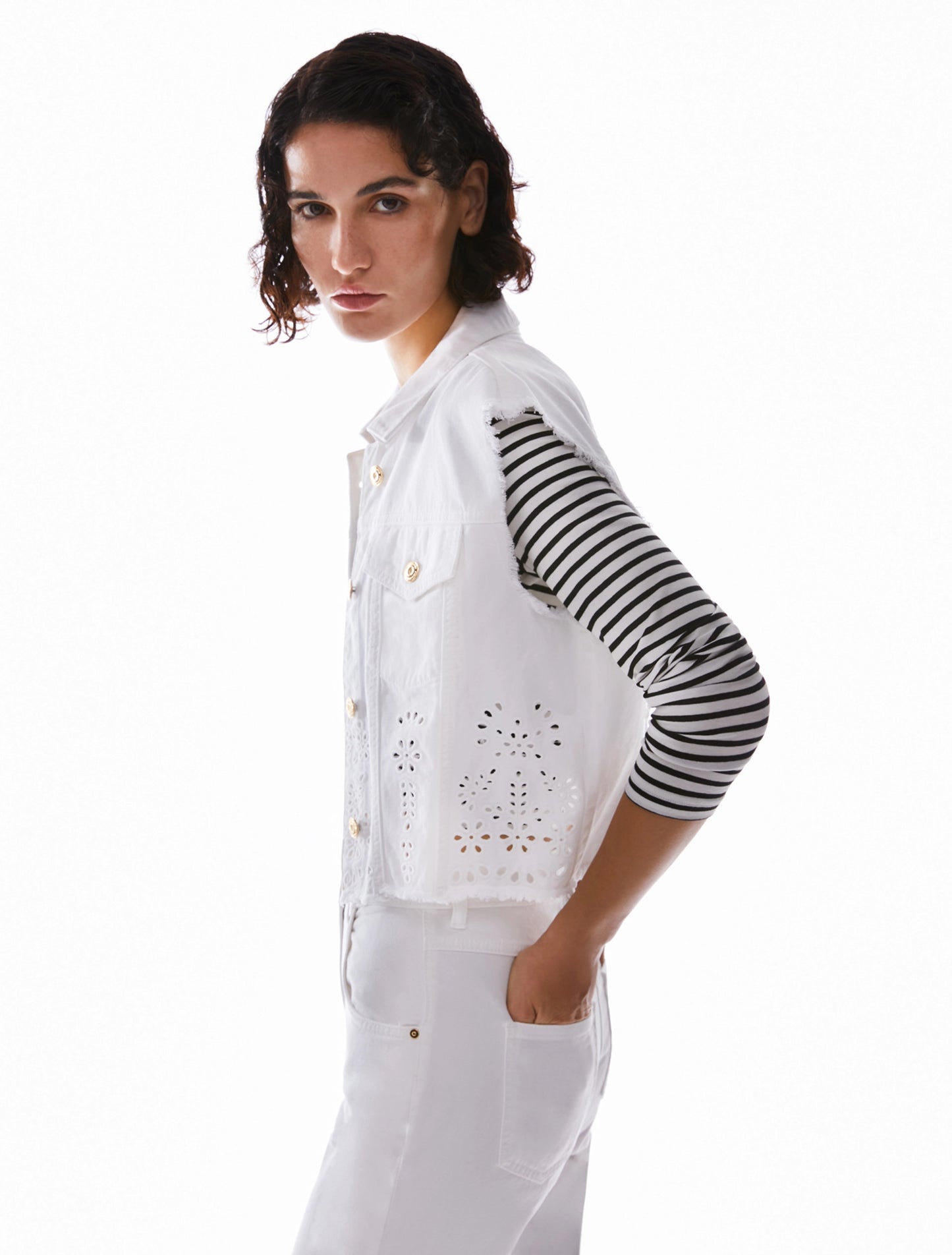 NEGUS-006AVORIO - GILET - PENNYBLACK