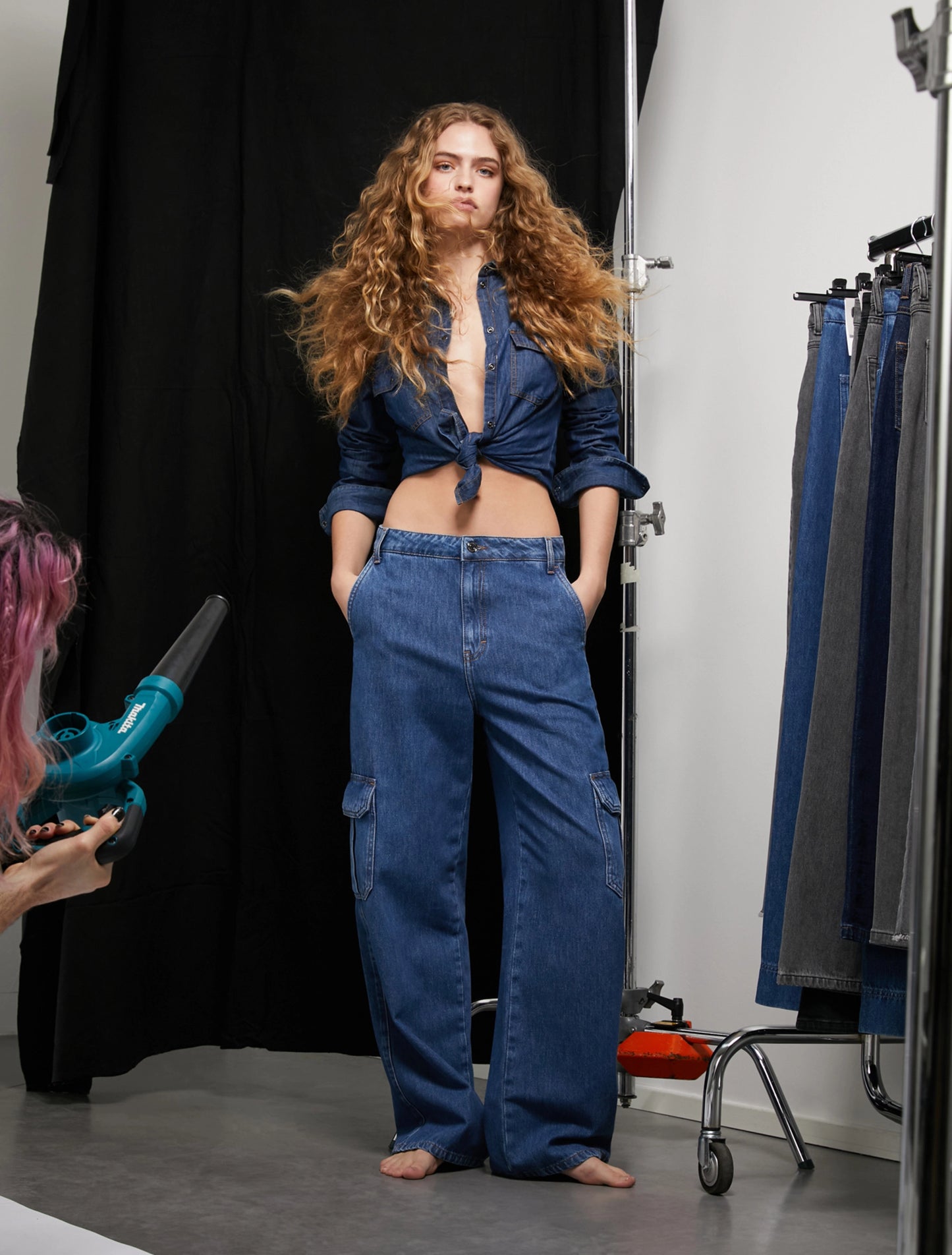 PBCARGO-001DENIM - JEANS - PENNYBLACK