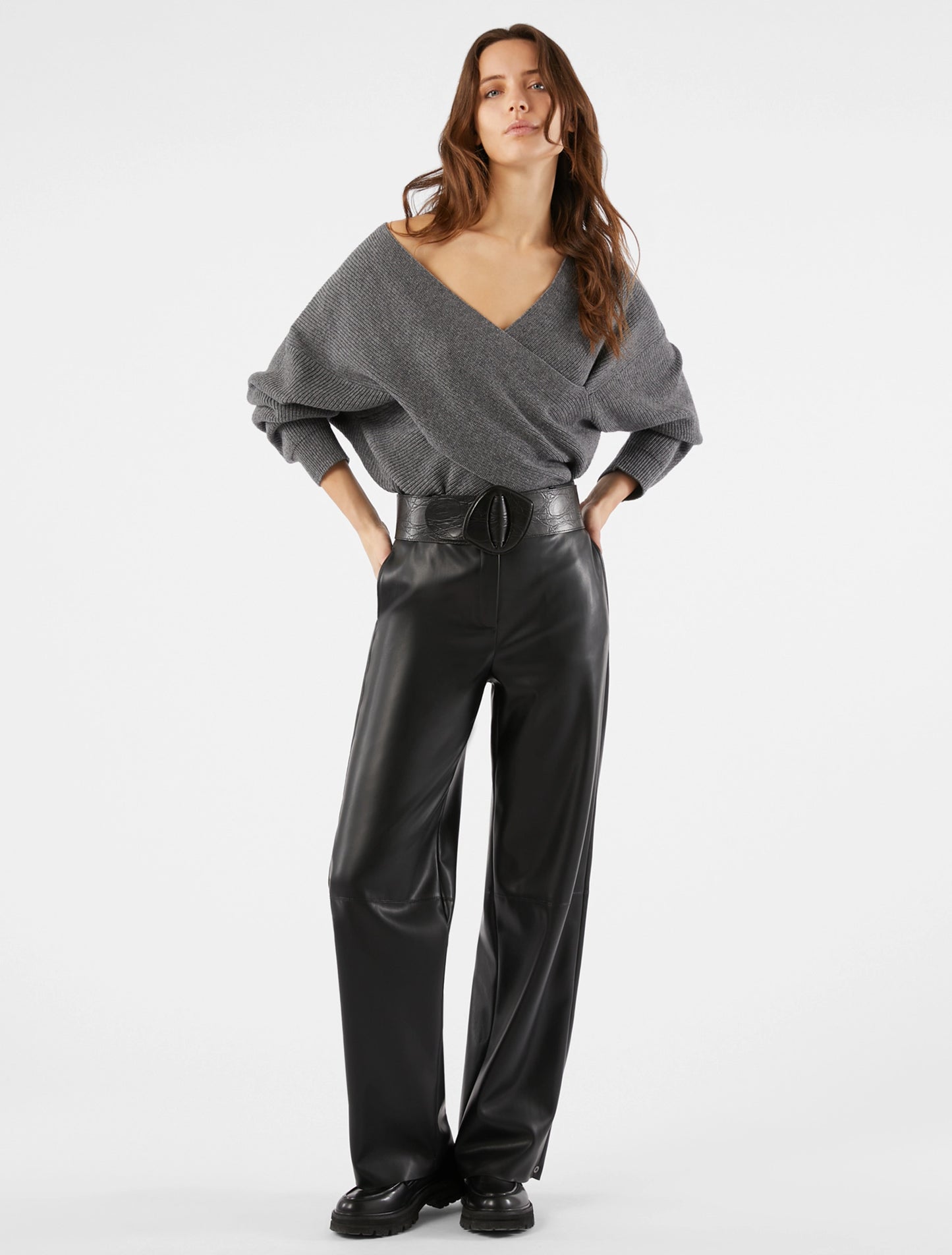 URIAL-007GRIGIOMELANGE - MAGLIA - PENNYBLACK