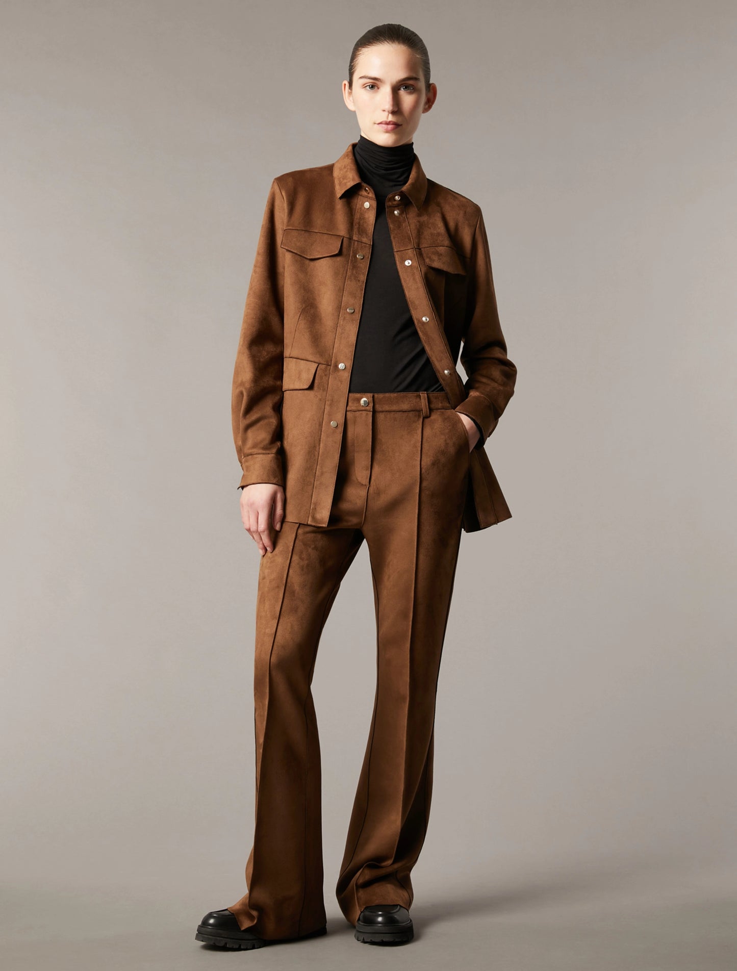 RAMPA-001MARRONE - PANTALONE - PENNYBLACK
