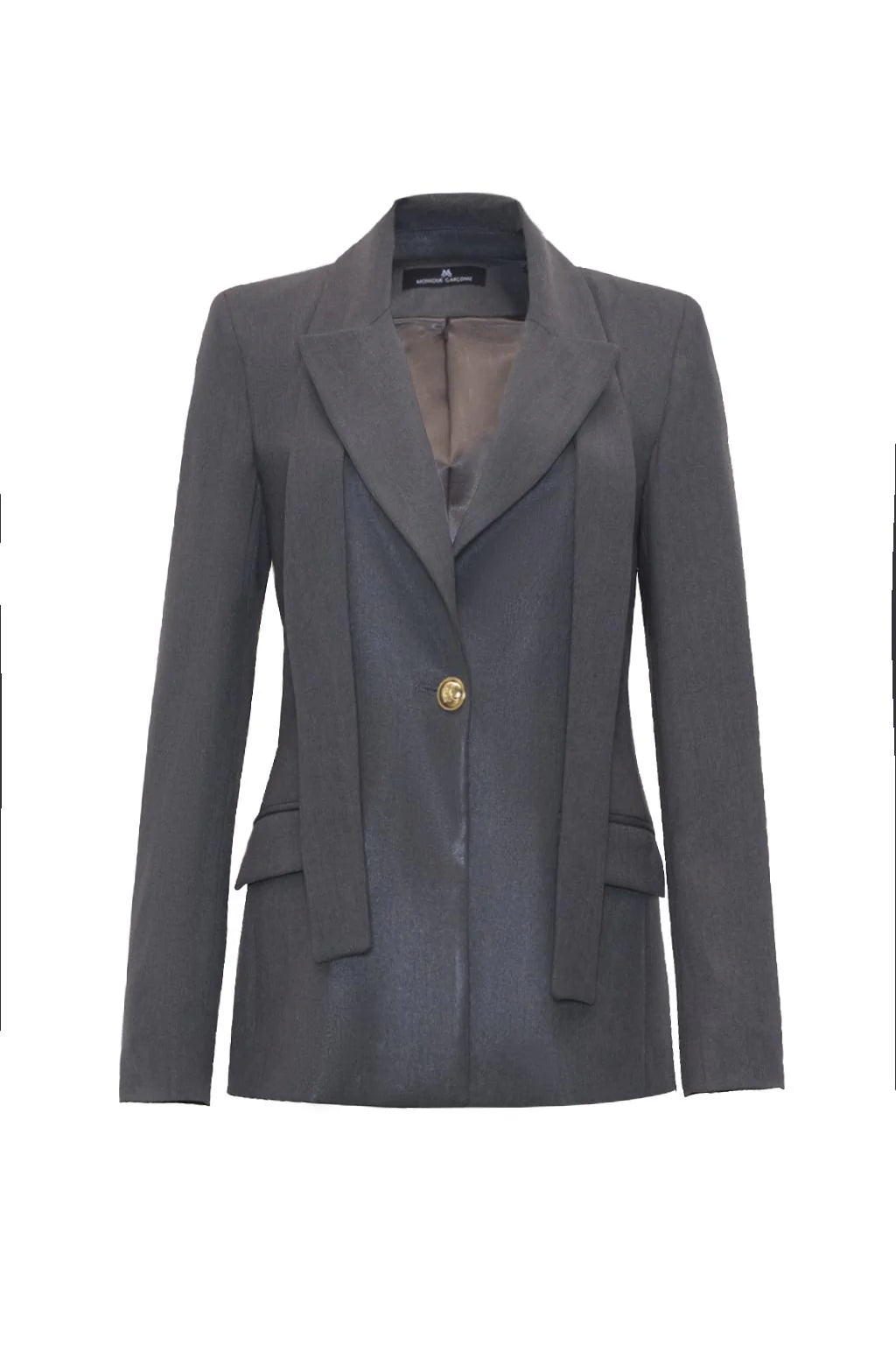 G236-GRIGIO - GIACCA - MONIQUE GARCONNE