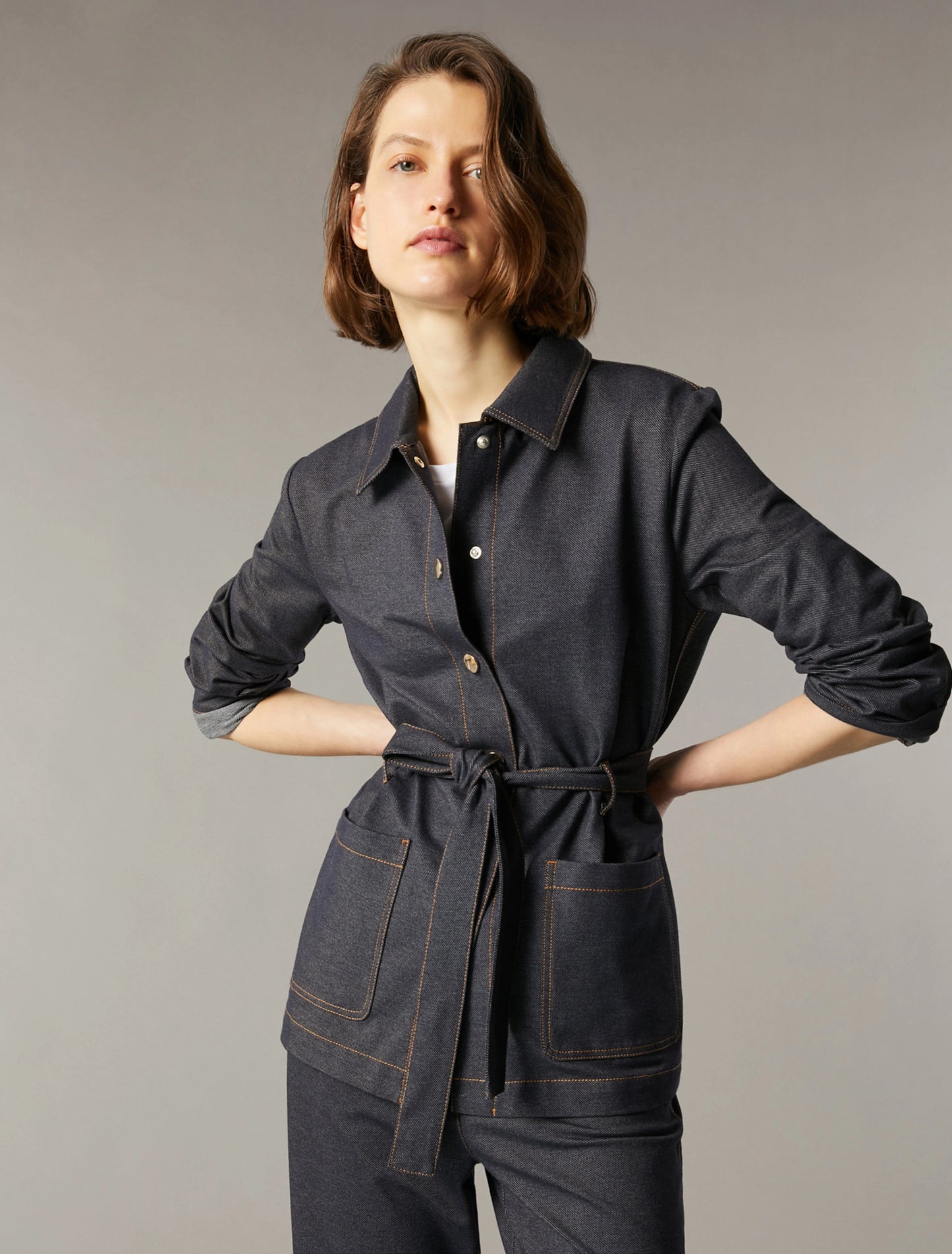 SORAIA-001DENIM - CAMICIA - PENNYBLACK