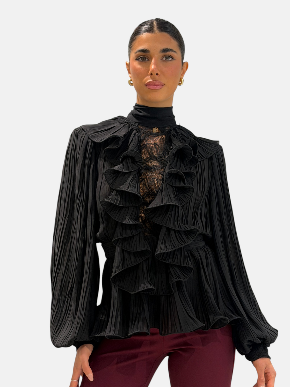CAMICIA YS00309 NERO