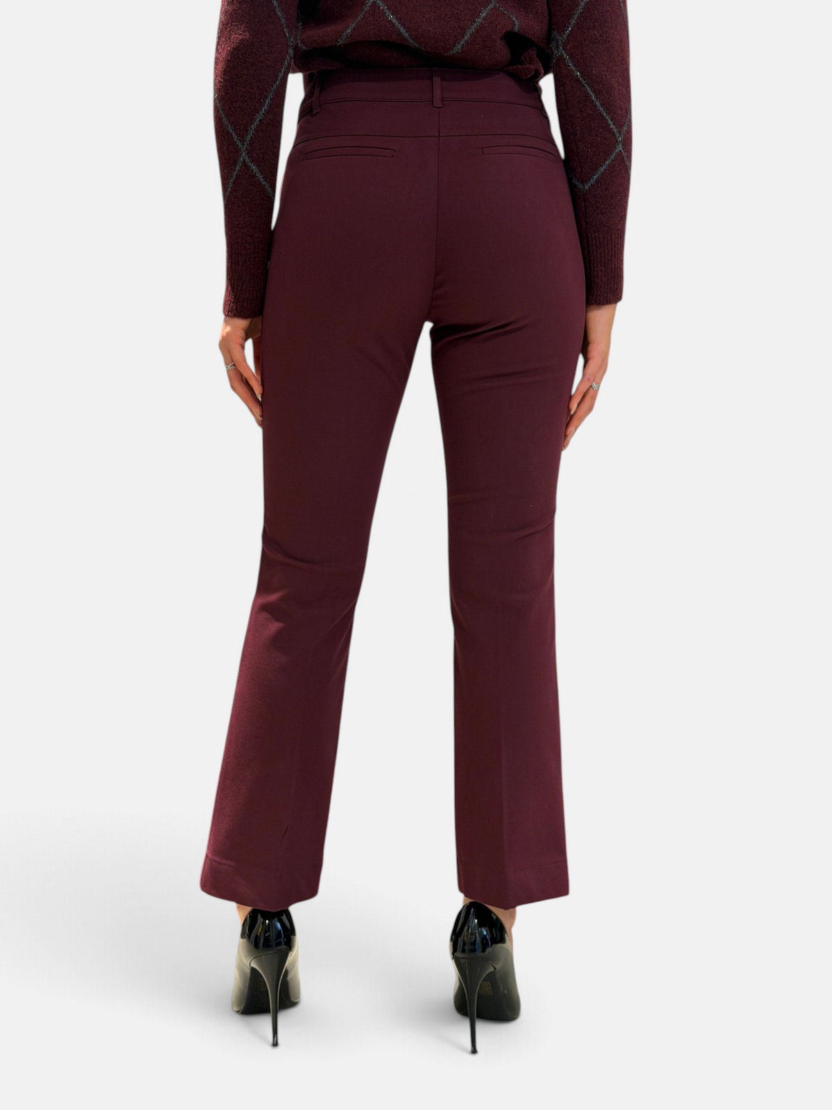 PANTALONE PBBFLARE BORDEAUX