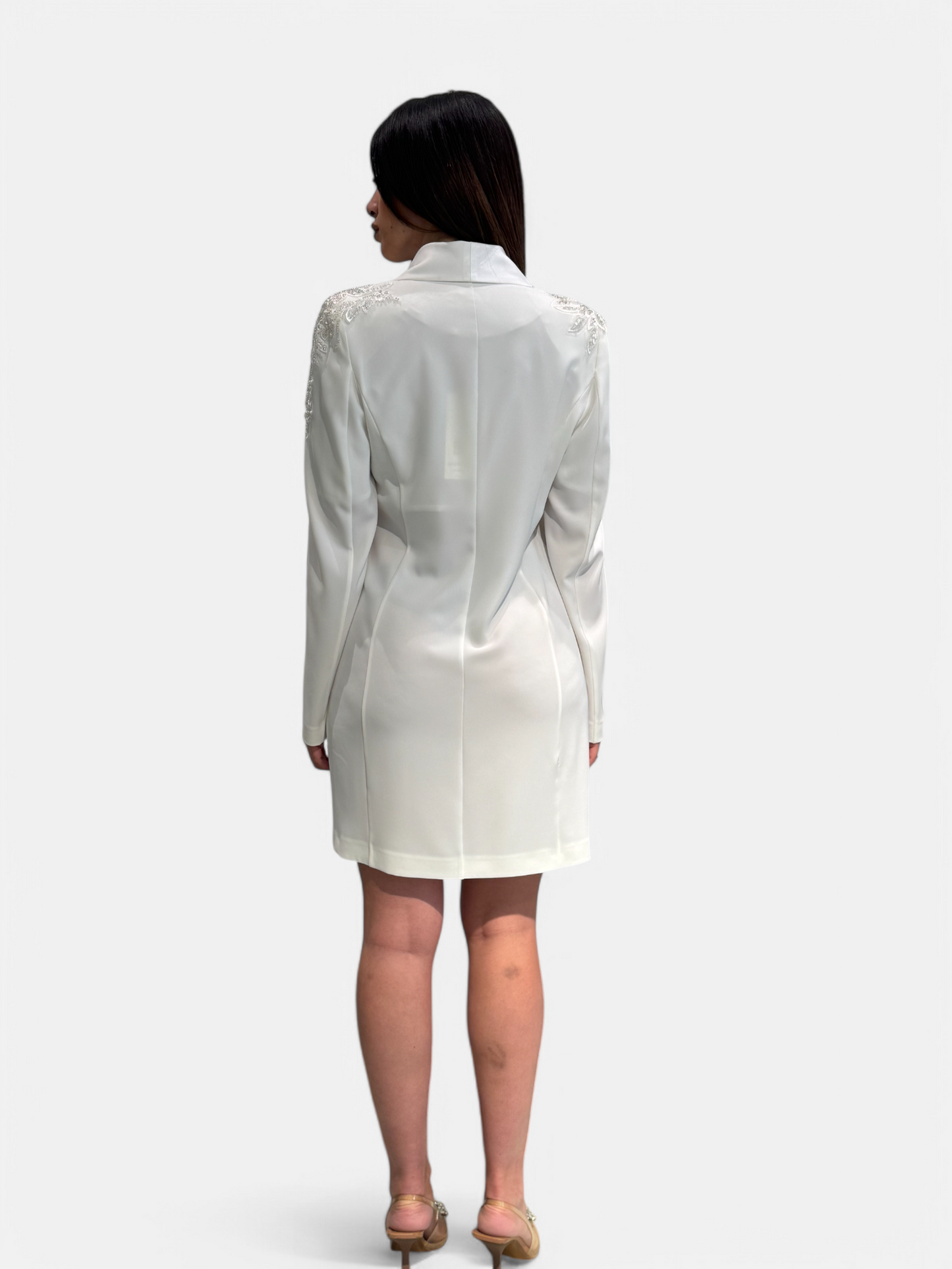 ZMF0215-BIANCO - ABITO - BABYLON W LES FEMMES