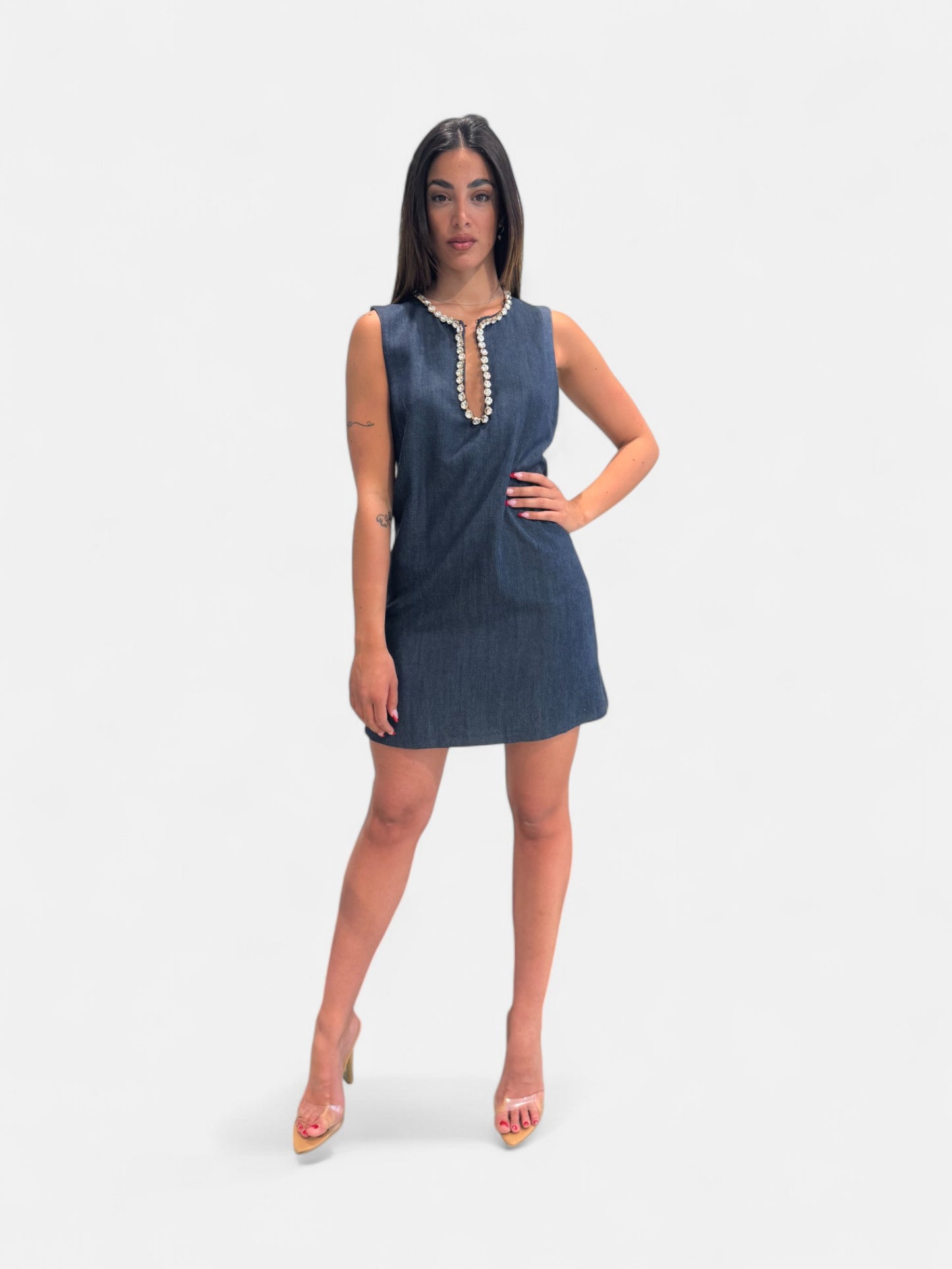 CO106C-DENIM - ABITO - KONTATTO