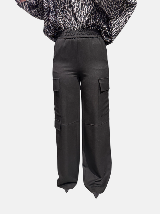 MA2053-NERO - PANTALONE - KONTATTO