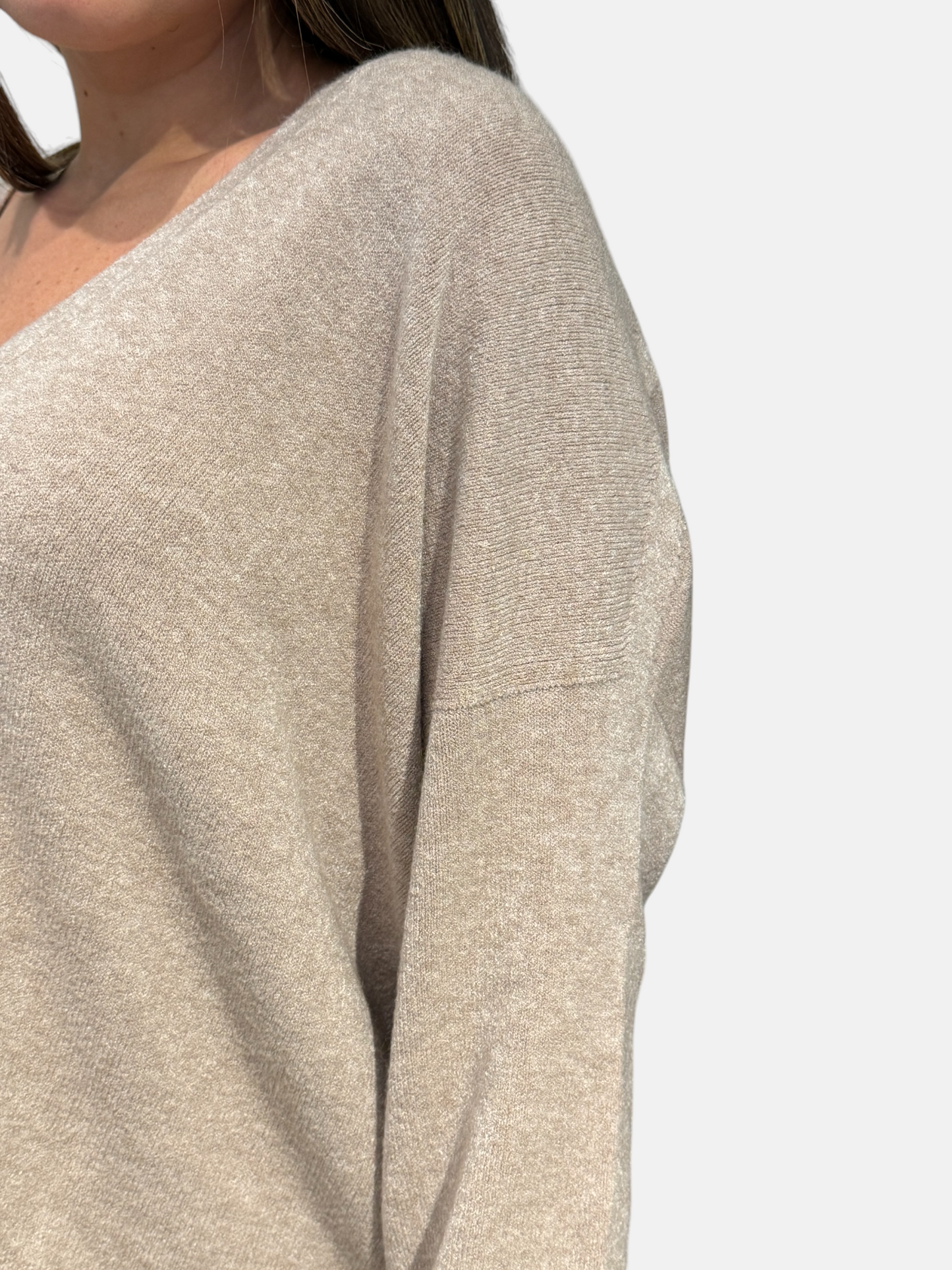 QS307N-TORTORA - CARDIGAN - KONTATTO