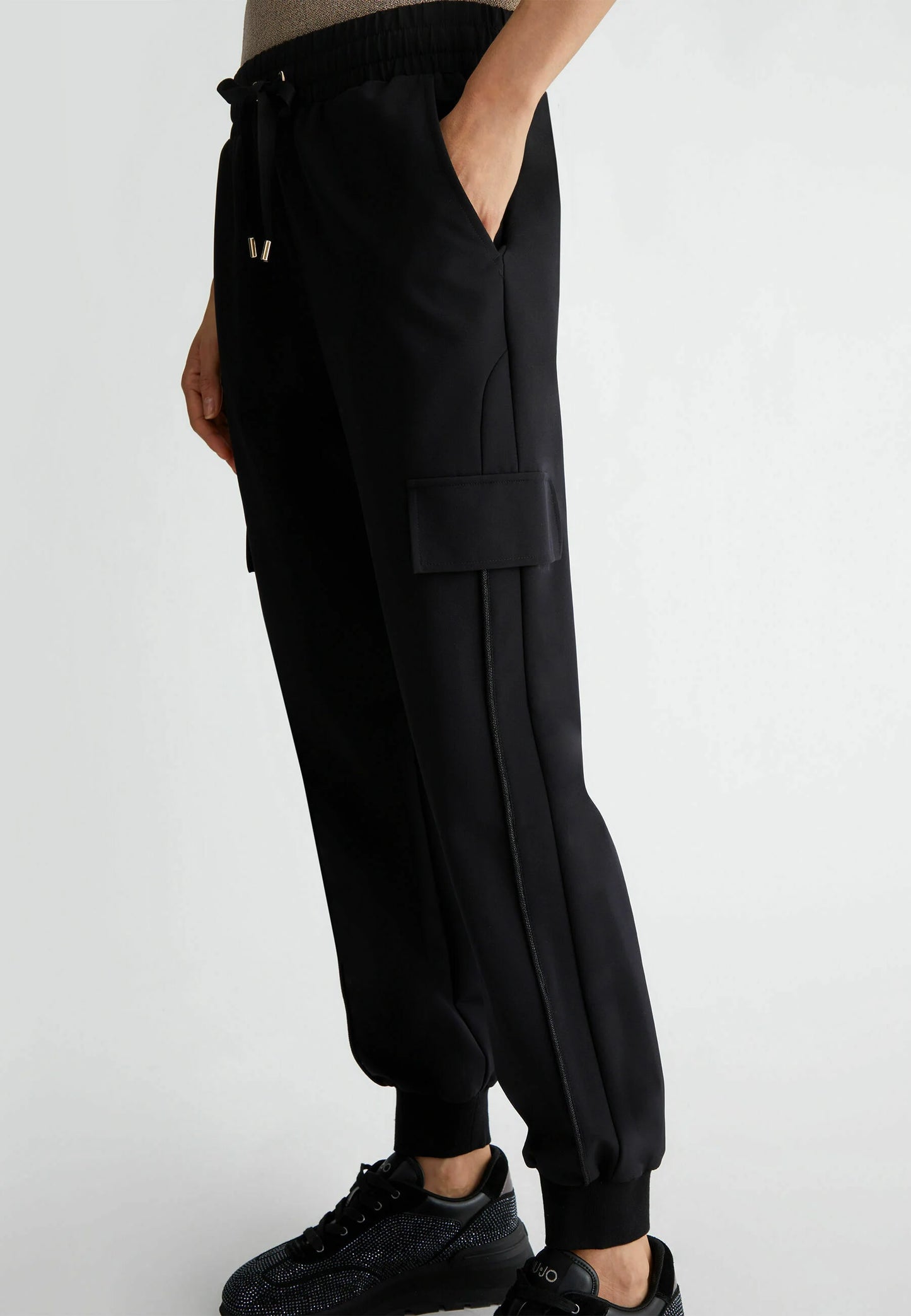 TF4196-NERO - PANTALONE - LIU JO