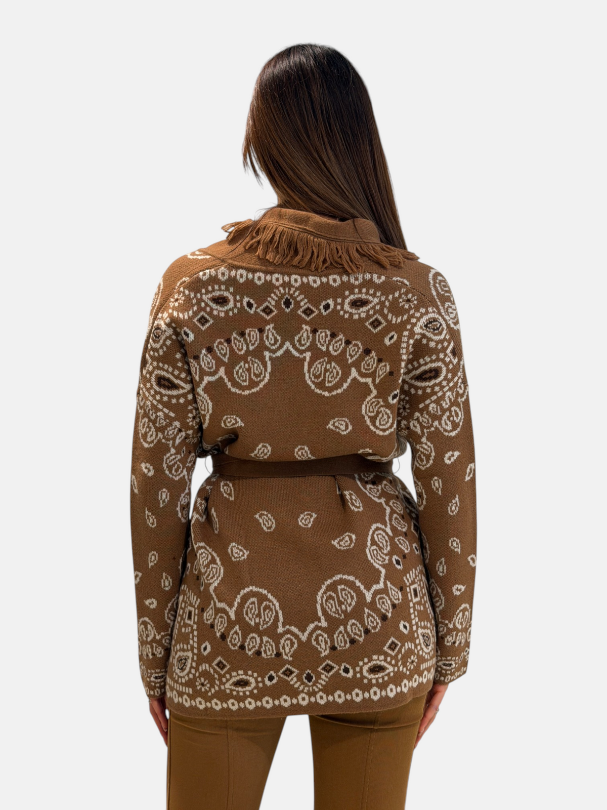 CARDIGAN PBBARMONIOSO TABACCO