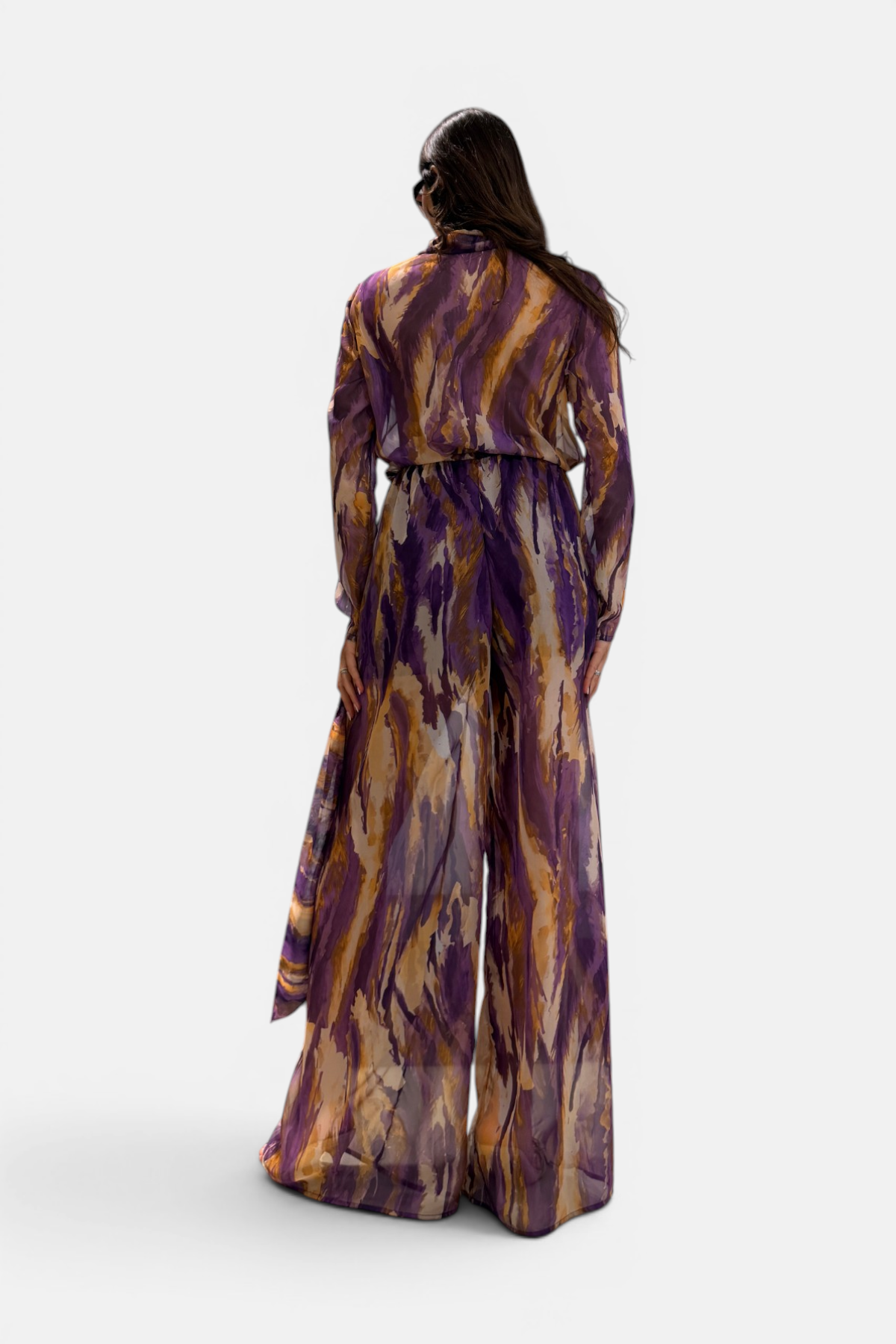 P6134-ZEBRA/VIOLA - TUTA - MOQÈTTE