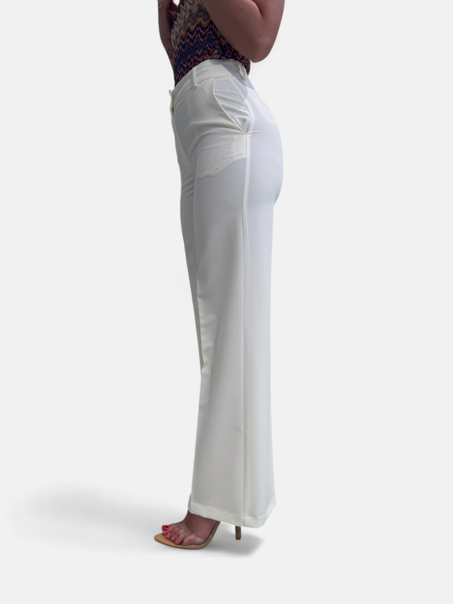 HU702C-CREMA - PANTALONE - KONTATTO