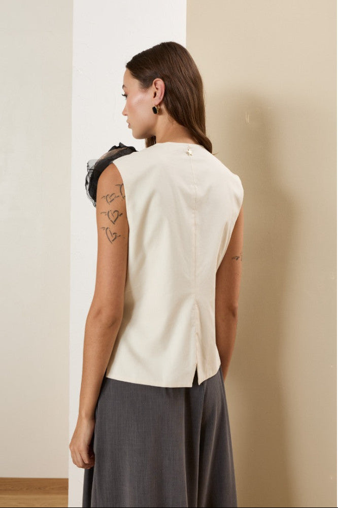 M37F0177-PIOMBO - GILET - SOUVENIR