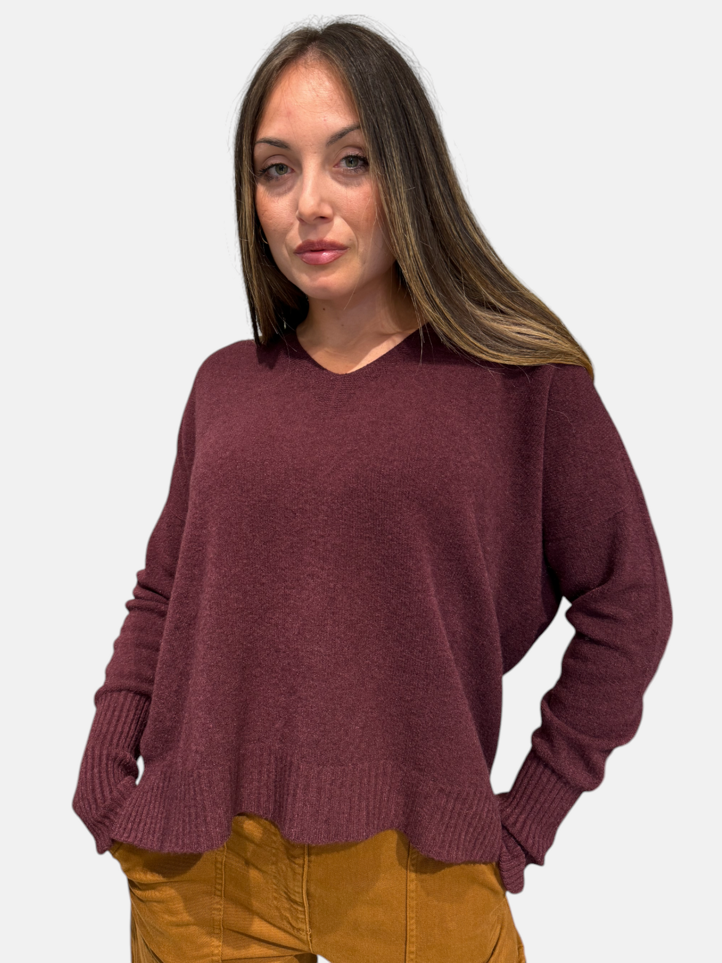 3M0142N-VINO - MAGLIA - KONTATTO