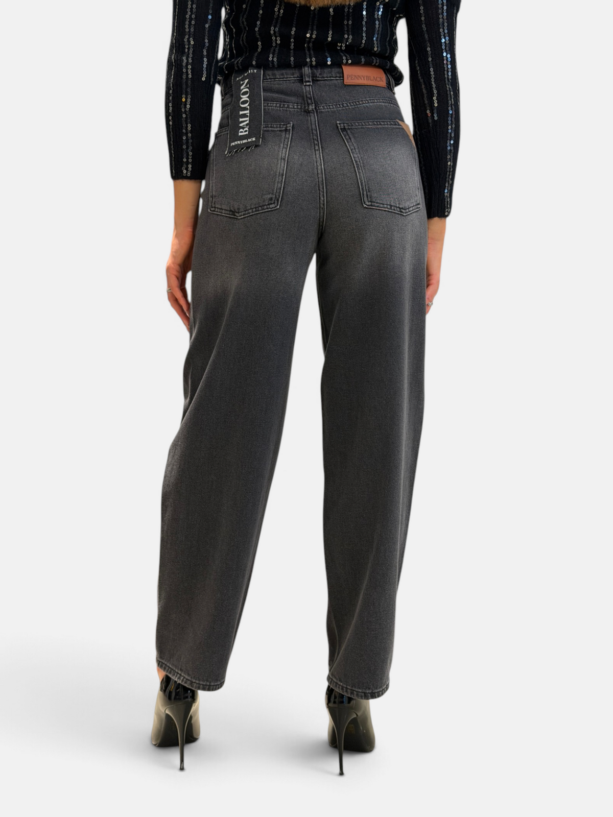 PANTALONE PBBBALLOON GRIGIO