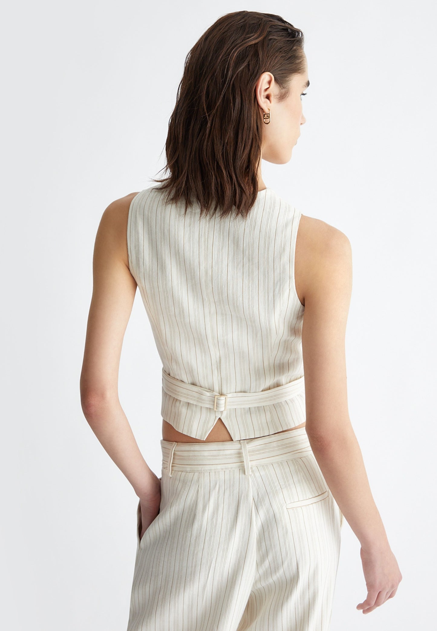 CA4287-WHITE/BUTTER - GILET - LIU JO