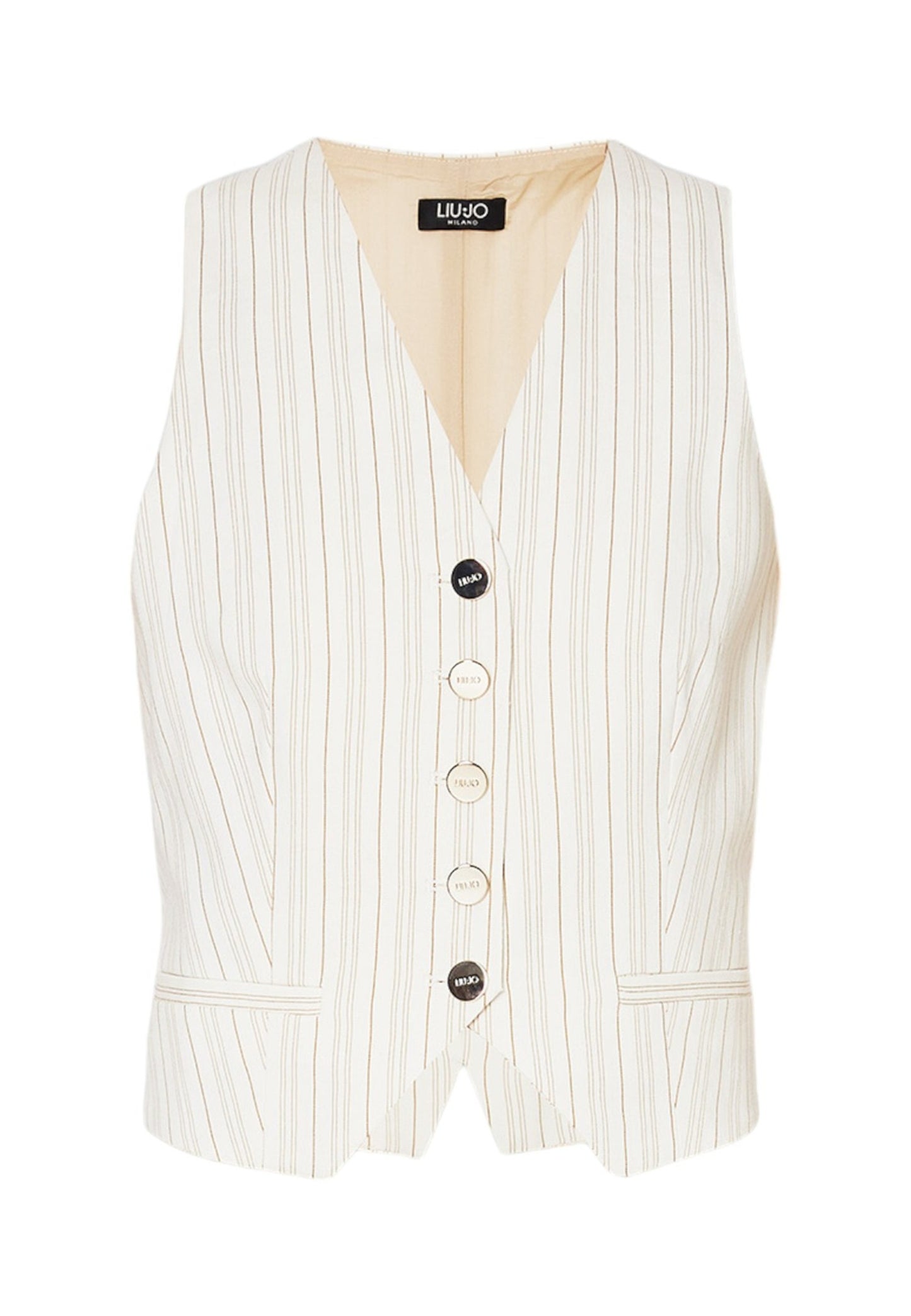 CA4287-WHITE/BUTTER - GILET - LIU JO