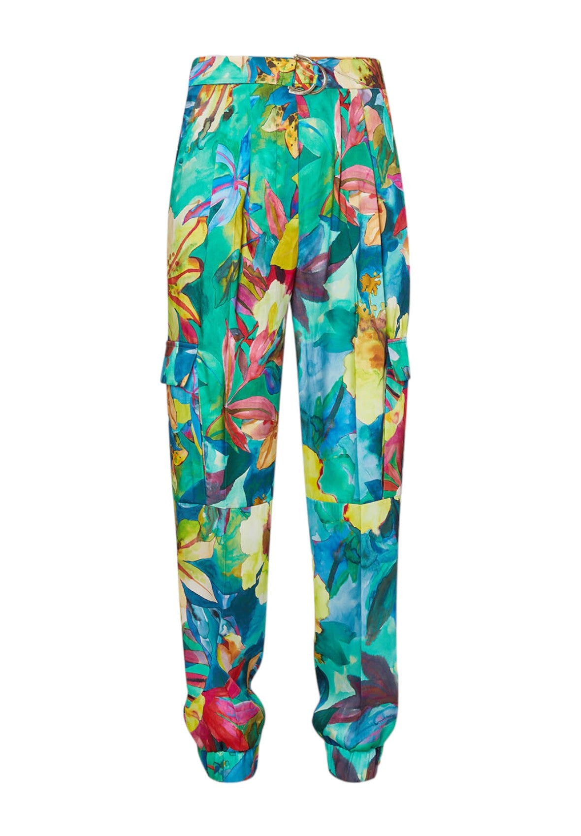 CA4430-FLOWERINGFOREST - PANTALONE - LIU JO