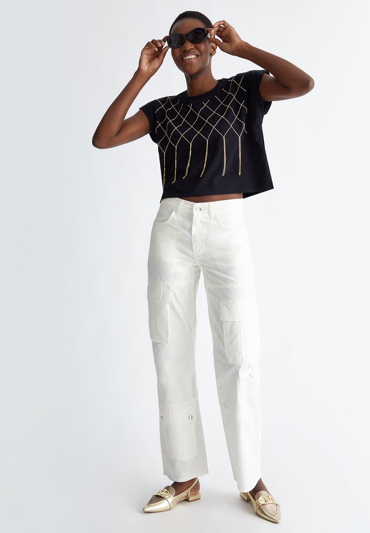 CA4444-NERO - T-SHIRT - LIU JO