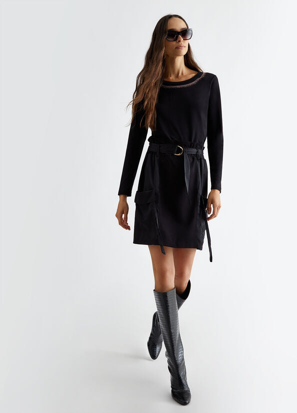 TF4010-NERO - GONNA - LIU JO