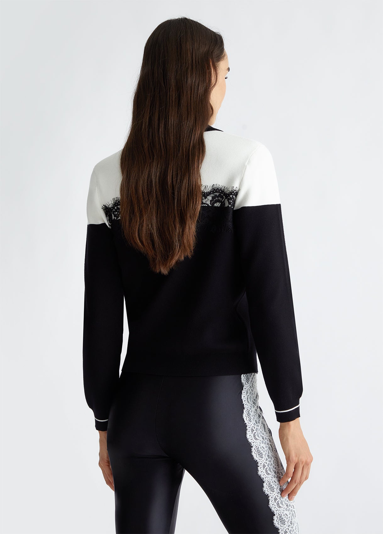 TF4221-WHITESUGAR - MAGLIA - LIU JO