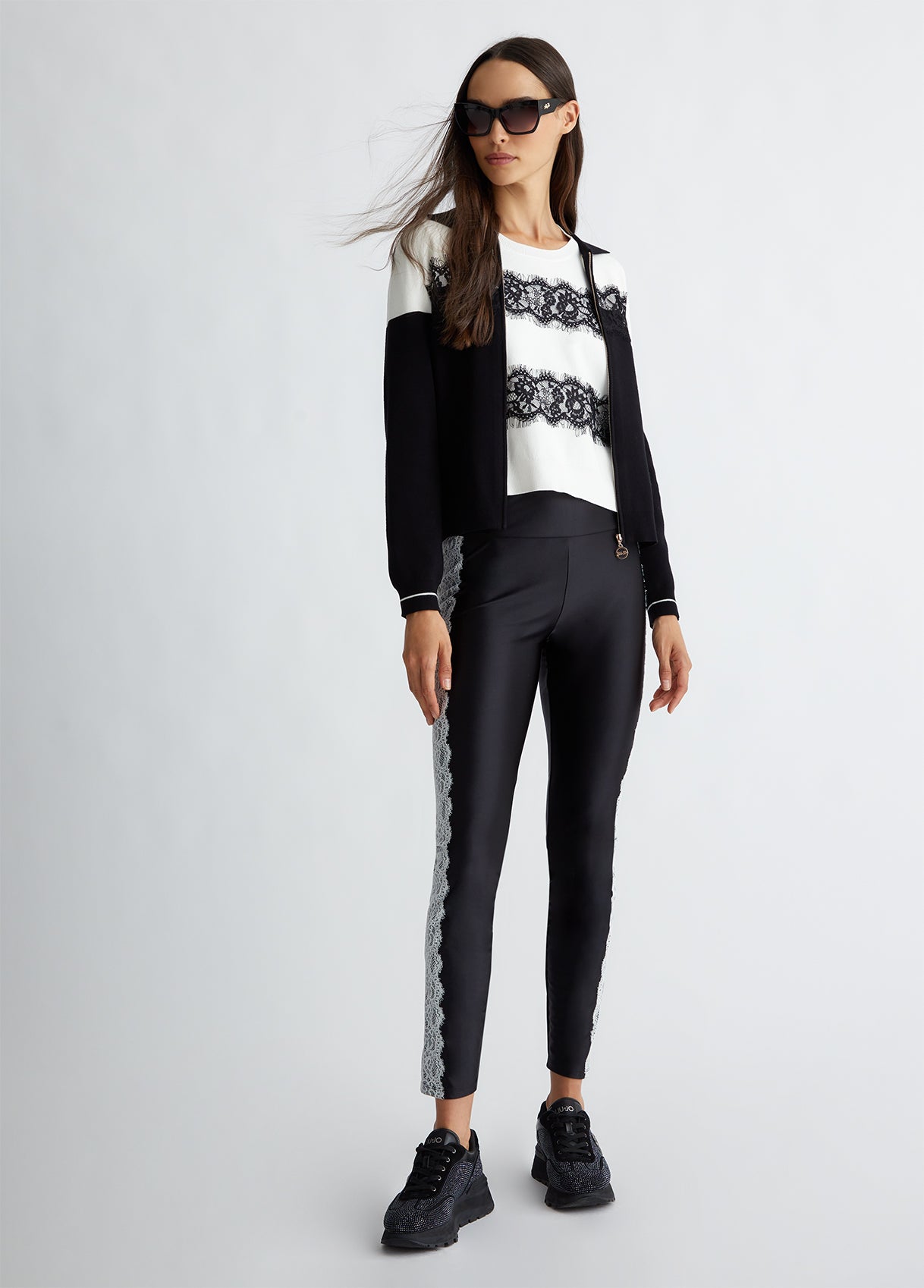 TF4221-WHITESUGAR - MAGLIA - LIU JO