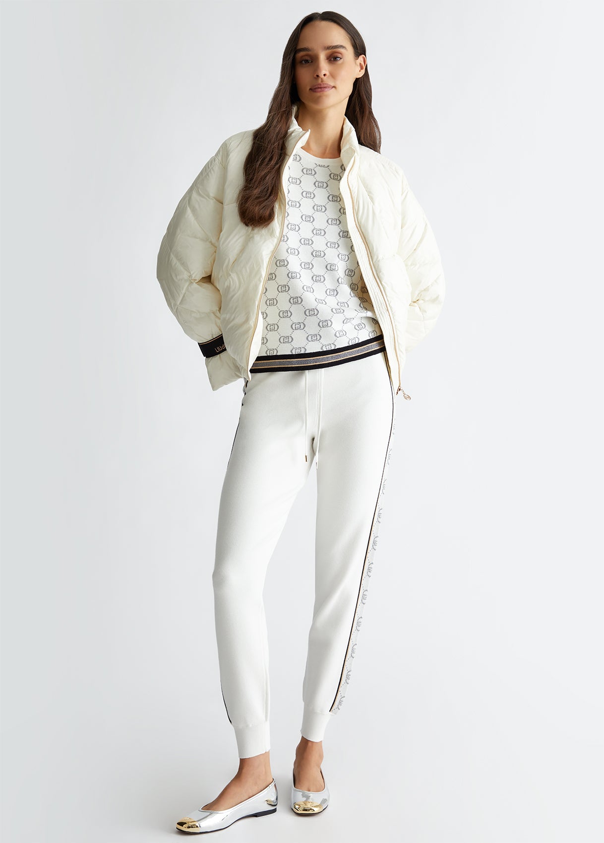 TF4226-WHITESUGAR - PANTALONE - LIU JO