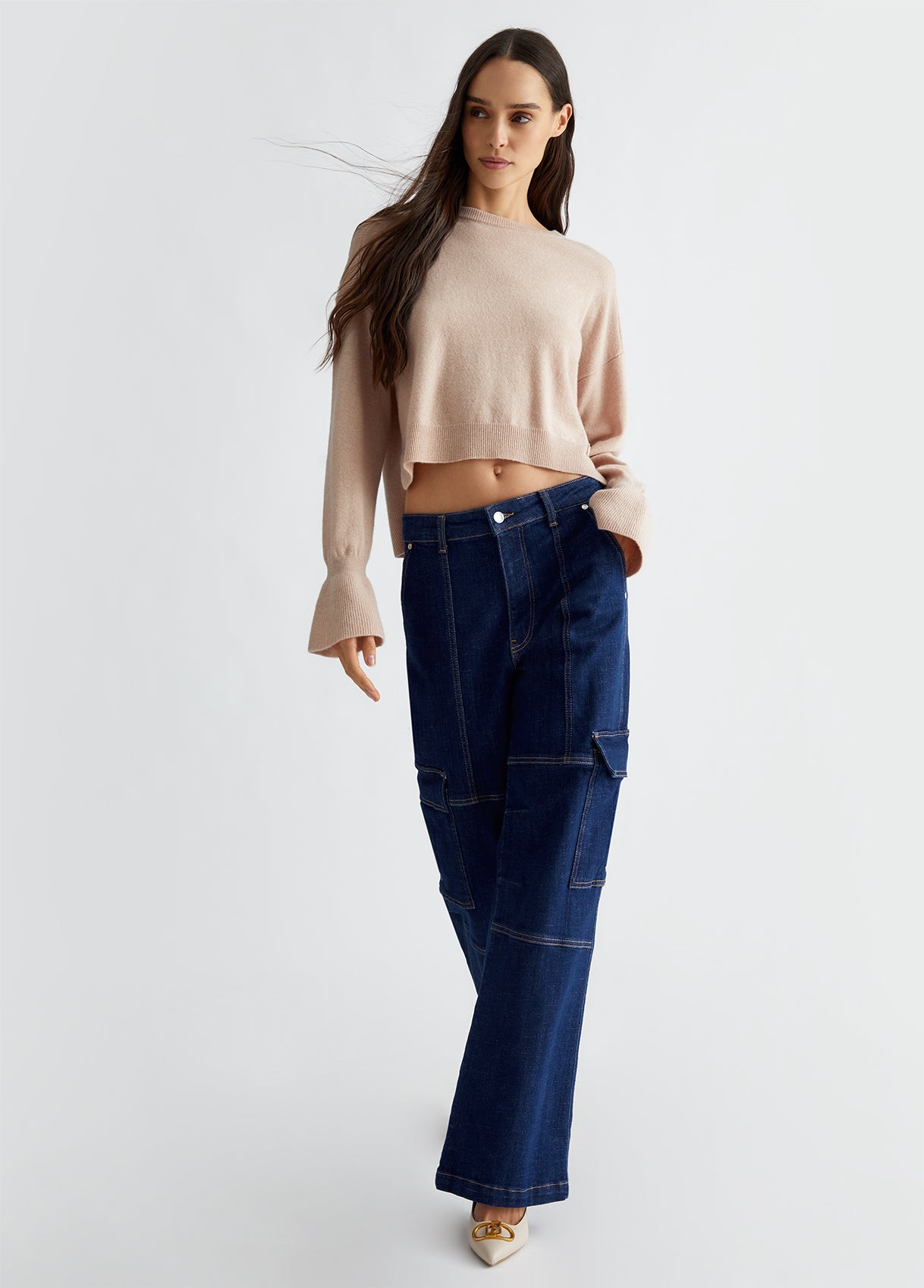 CF4020-POUDREPINK - MAGLIA - LIU JO