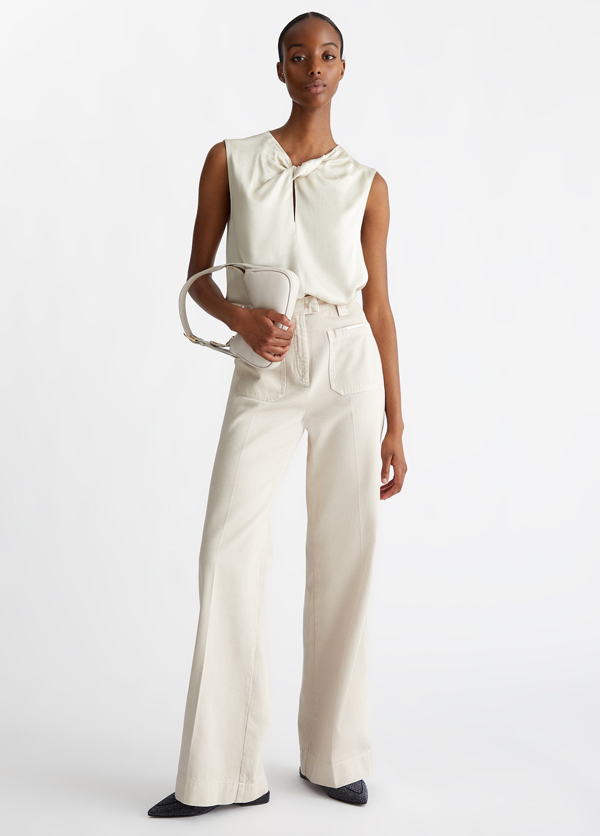 CF4188-GREIGE - PANTALONE - LIU JO