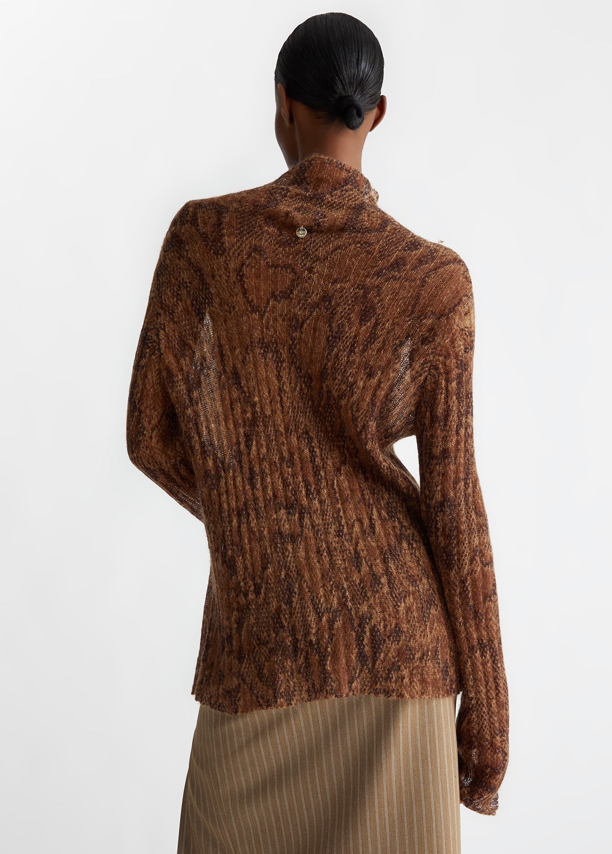 CF4312-DARKCAMEL - MAGLIA - LIU JO