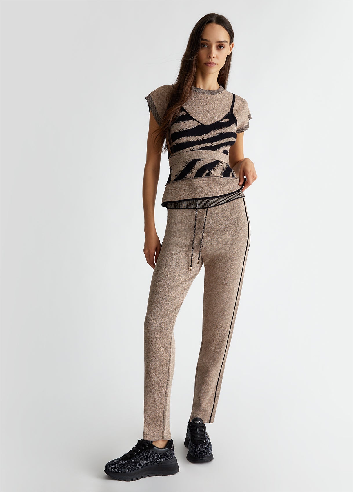 TF4104-ROSEGOLD - PANTALONE - LIU JO