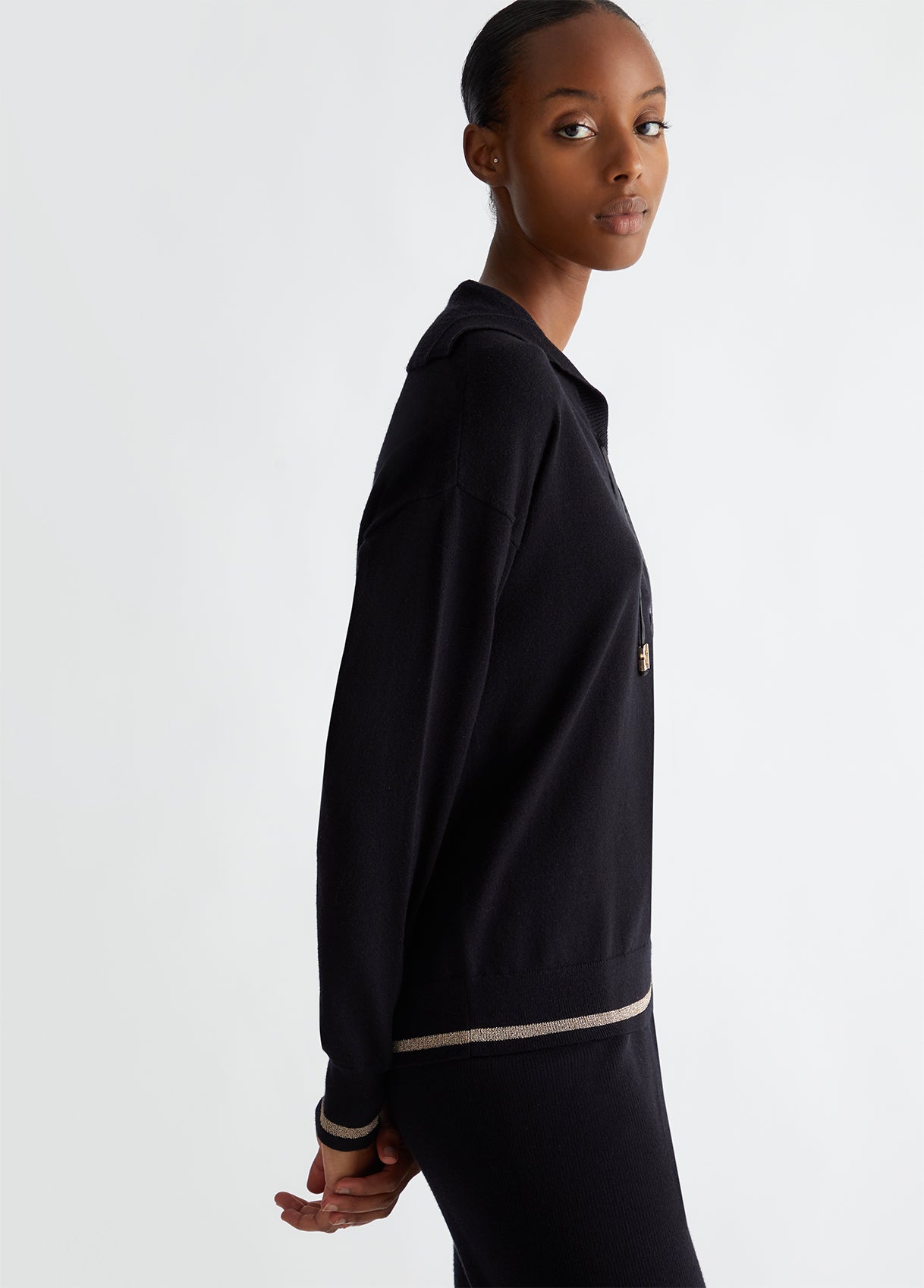 TF4164-NERO - MAGLIA - LIU JO