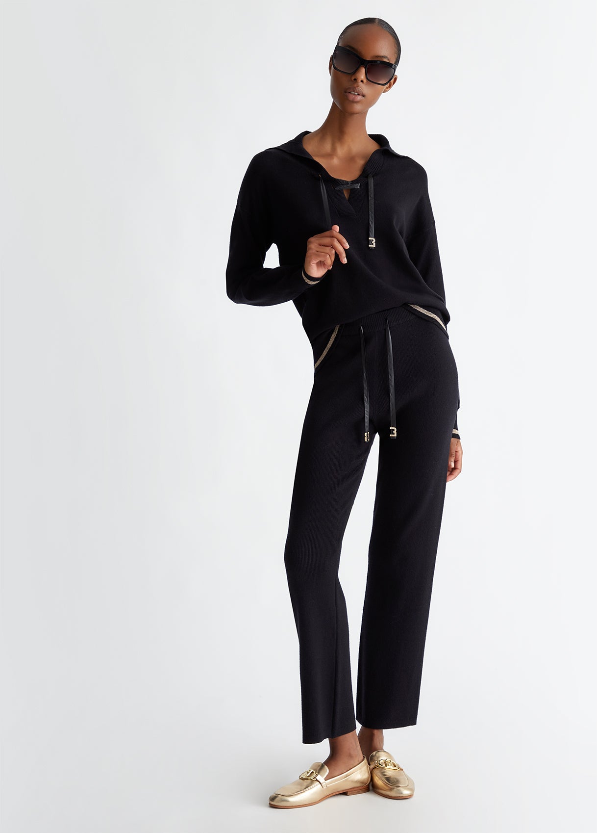 TF4164-NERO - MAGLIA - LIU JO