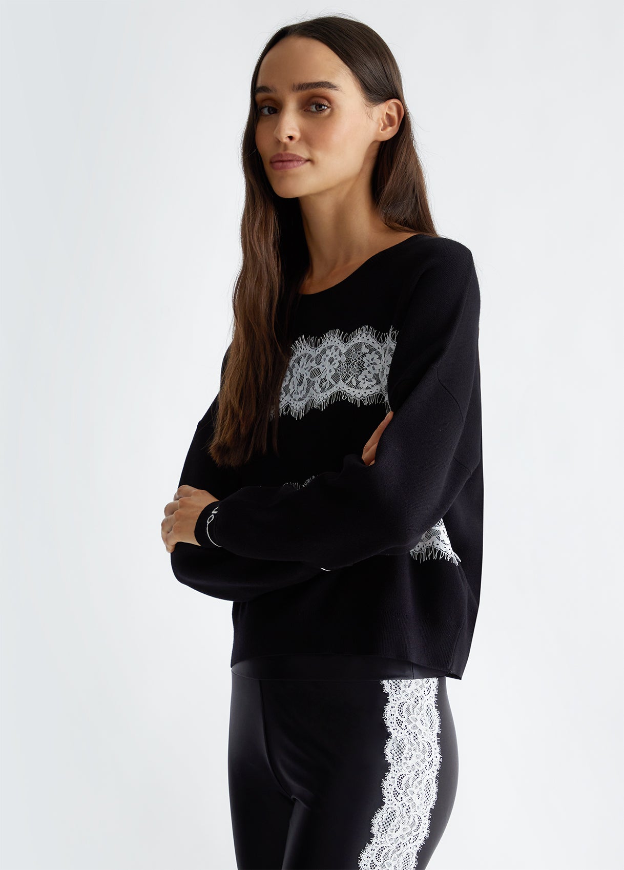TF4220-NERO - MAGLIA - LIU JO