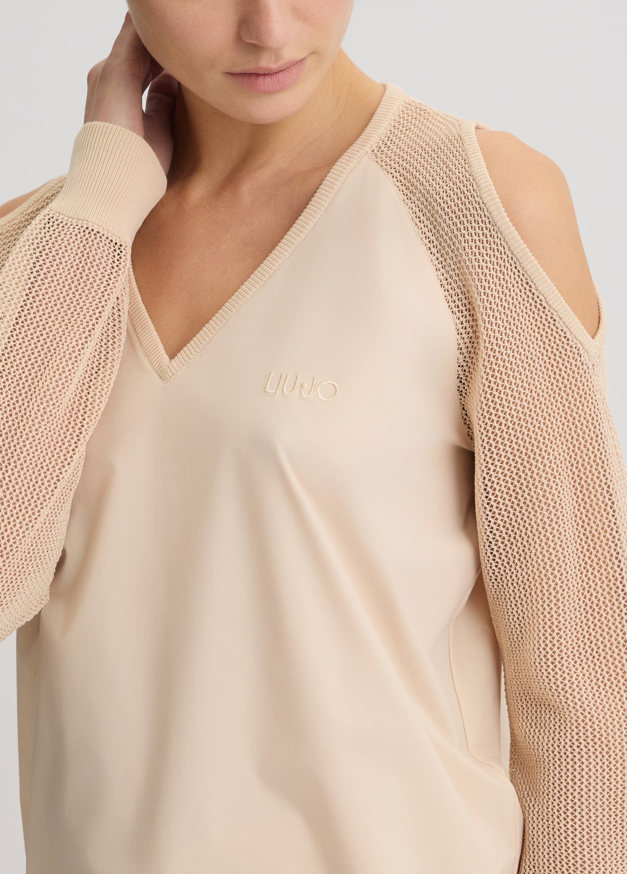 TA5070-NATURALBEIGE - FELPA - LIU JO