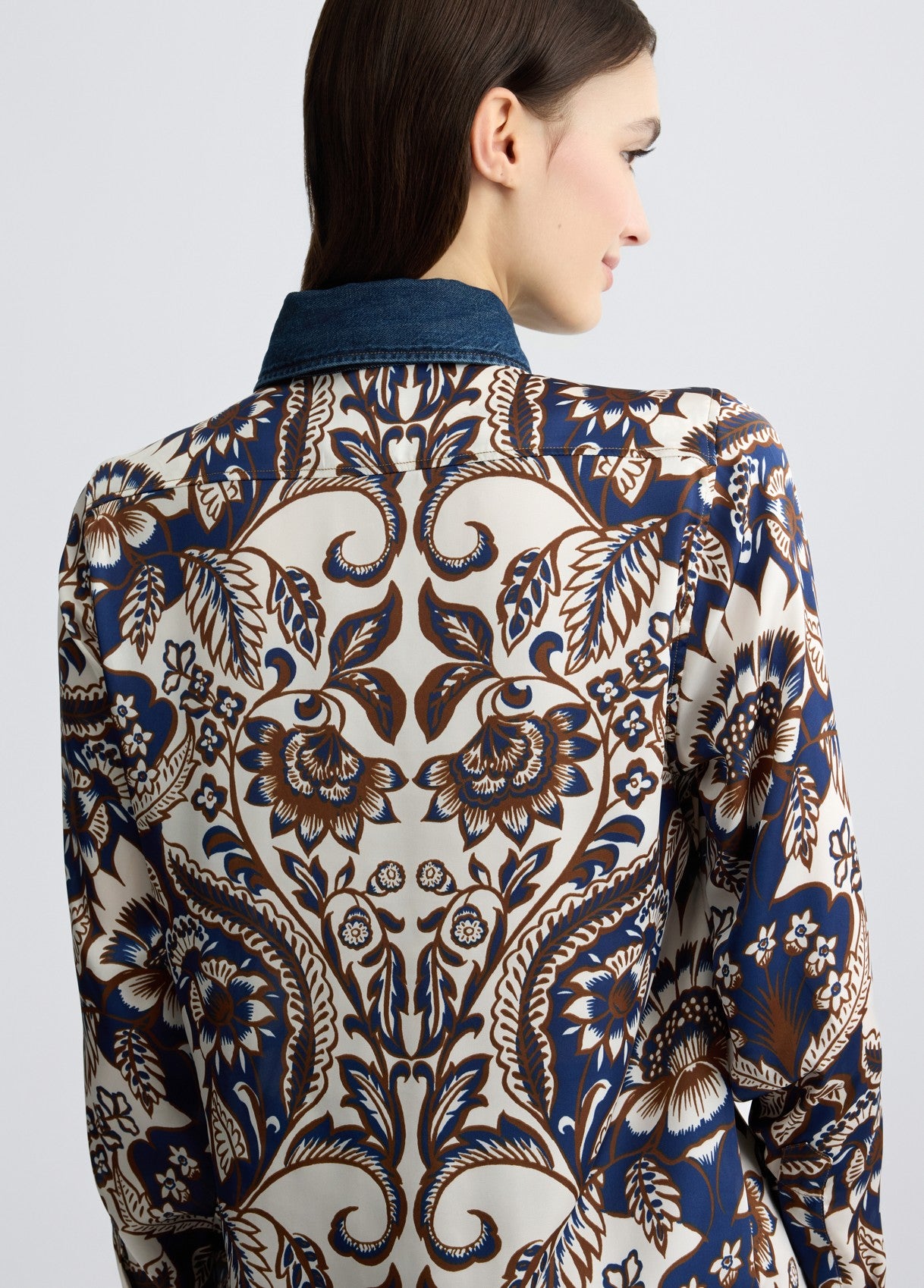 UA5272-DENIMBLU/MAIOLICA - CAMICIA - LIU JO