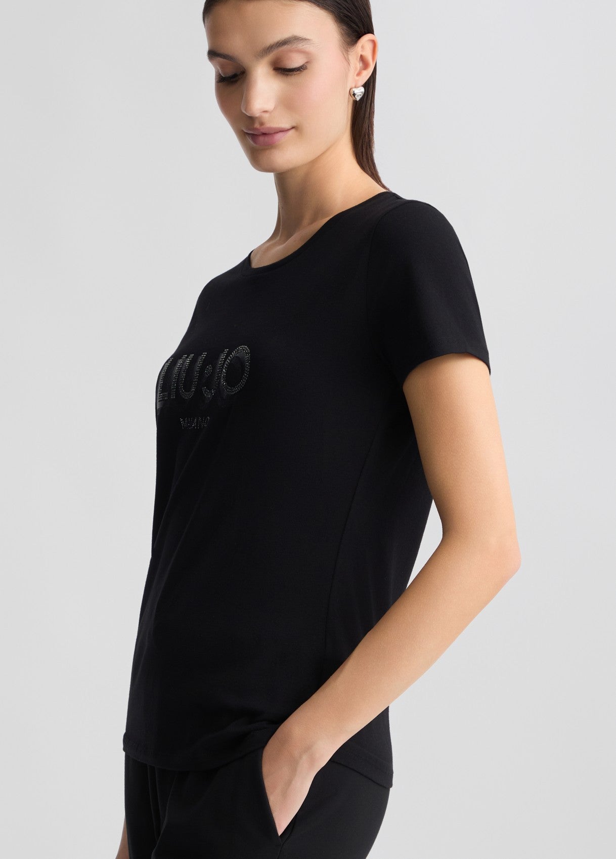 TA5214W9415-NERO - T-SHIRT - LIU JO
