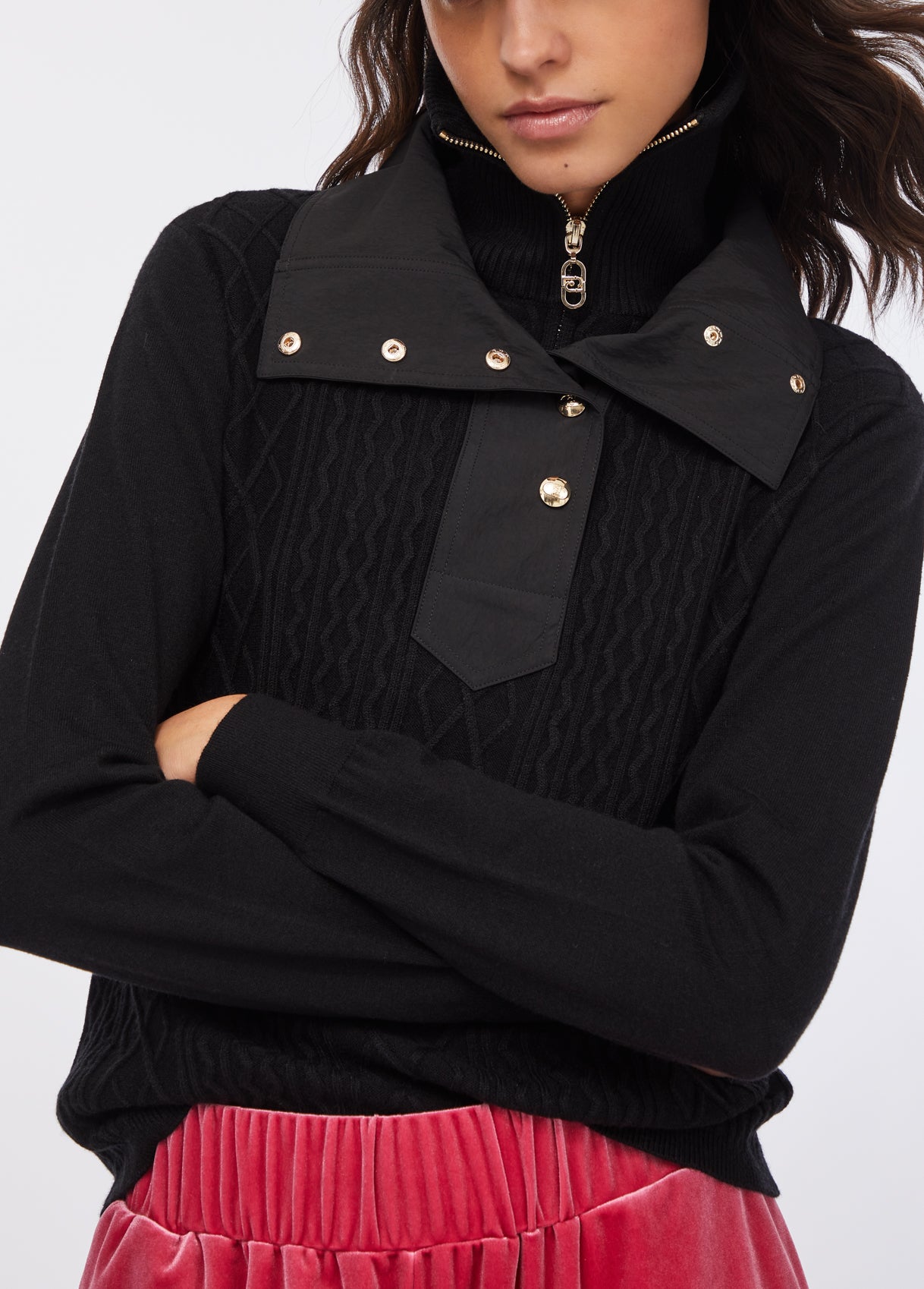 TF5039-NERO - MAGLIA - LIU JO