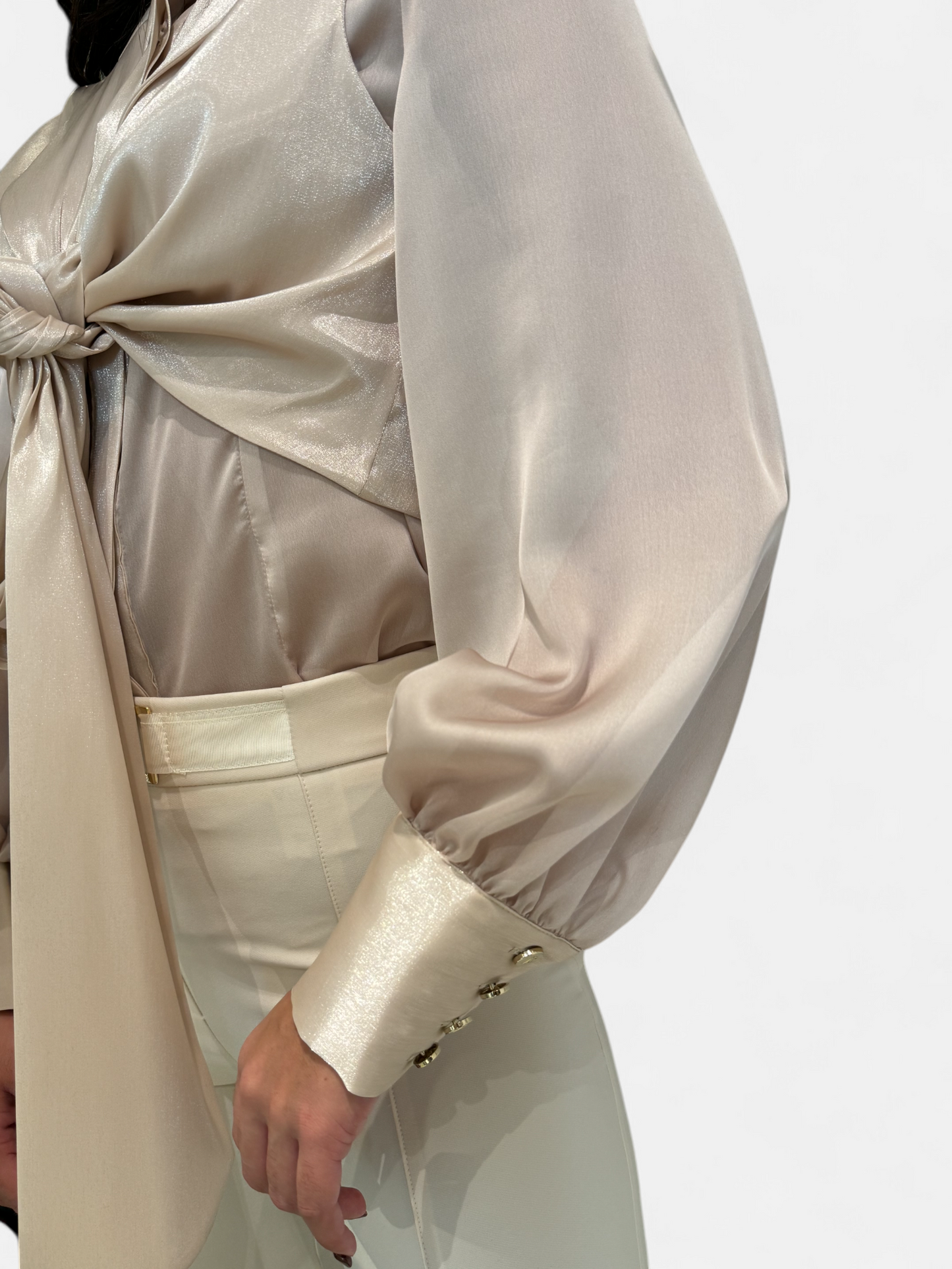 S00399-AVORIO - CAMICIA - BABYLON W LES FEMMES