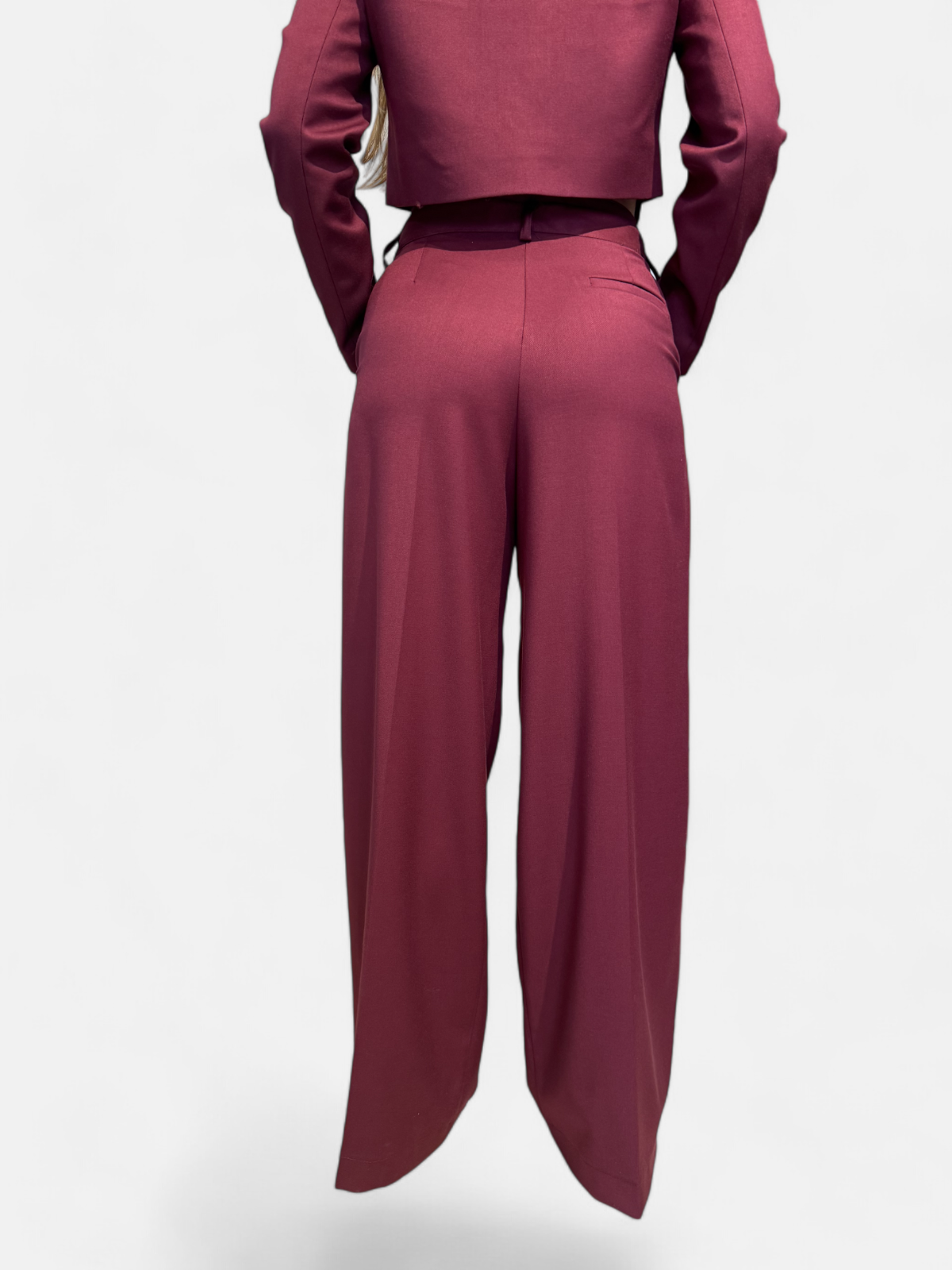 PDMOKII-BORDEAUX - PANTALONE - DIXIE